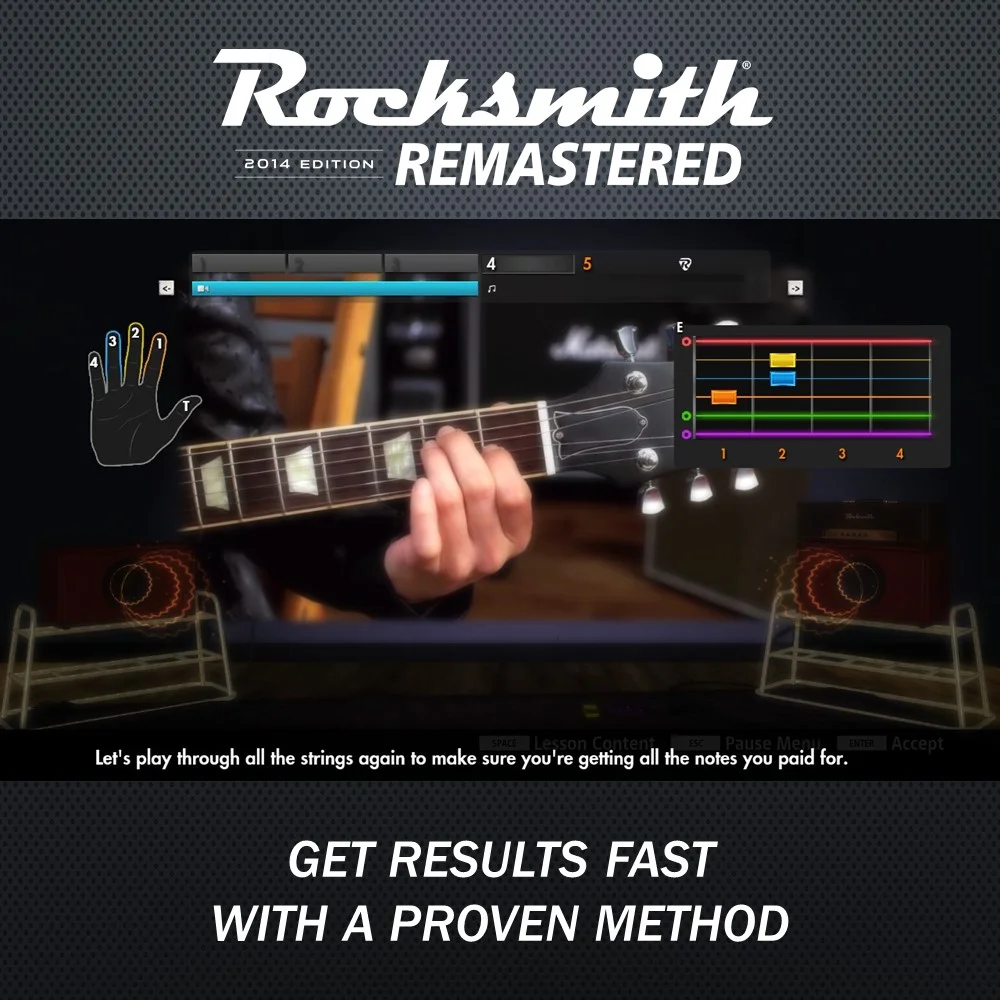Rocksmith 2014 Remastered, Ubisoft, PlayStation 4, 887256024321