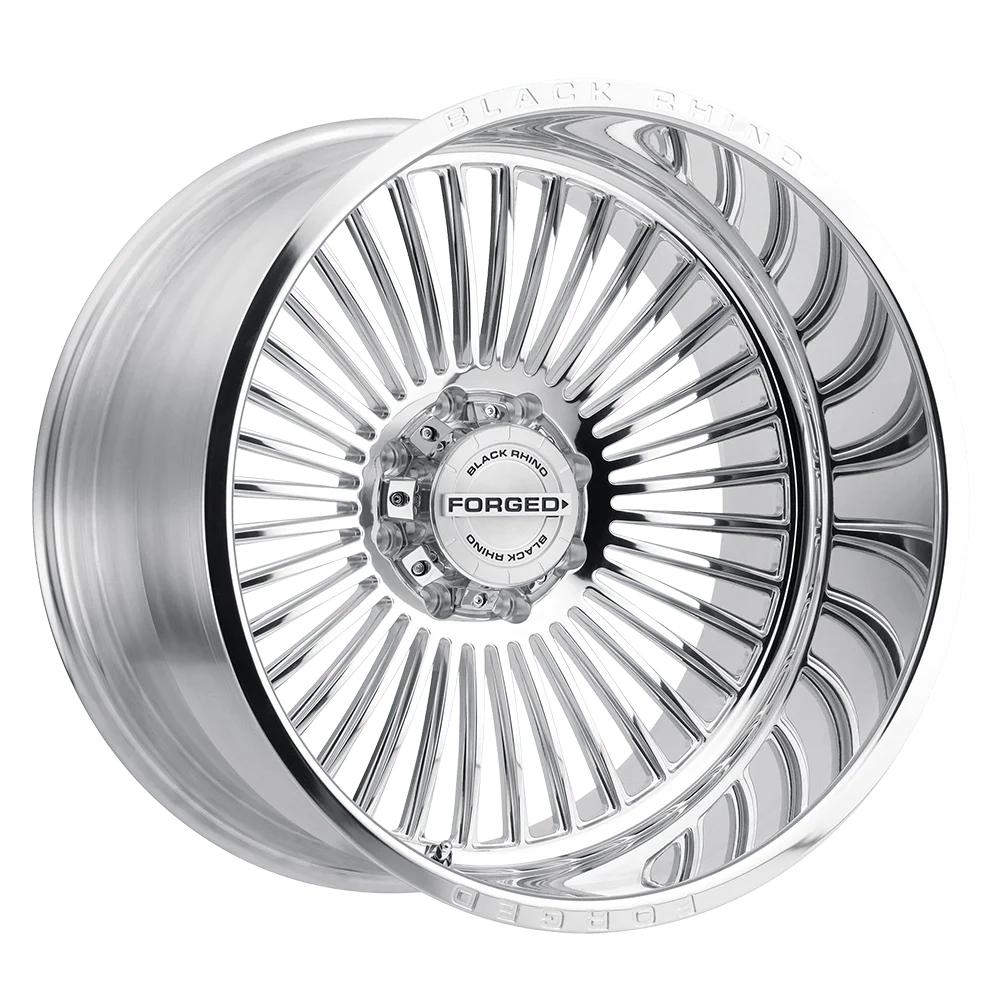 Black Rhino Cast Aluminum Rim BRHRS 24X14 5X5.0 POL -76MM, 2414HRS-65127P71