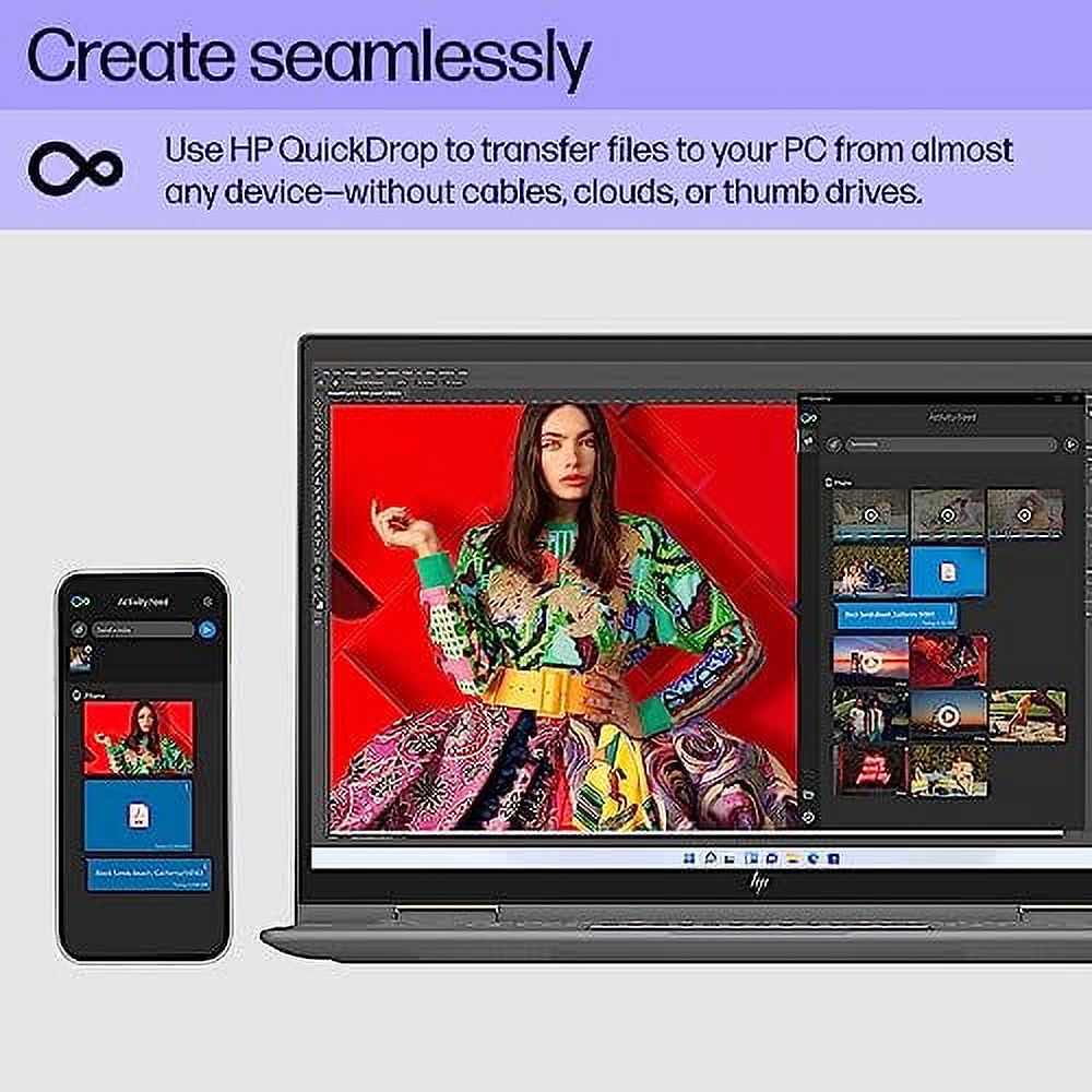HP Envy x360 15 inch Laptop, FHD Touch Display, AMD Ryzen 5 7530U, 8 GB RAM, 512 GB SSD, AMD Radeon Graphics, Windows 11 Home, 15-ey1010nr (2023)