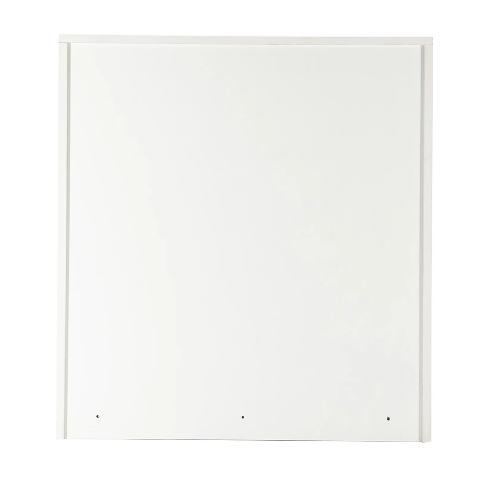 MDF Wood Simple 4-Drawer Dresser White