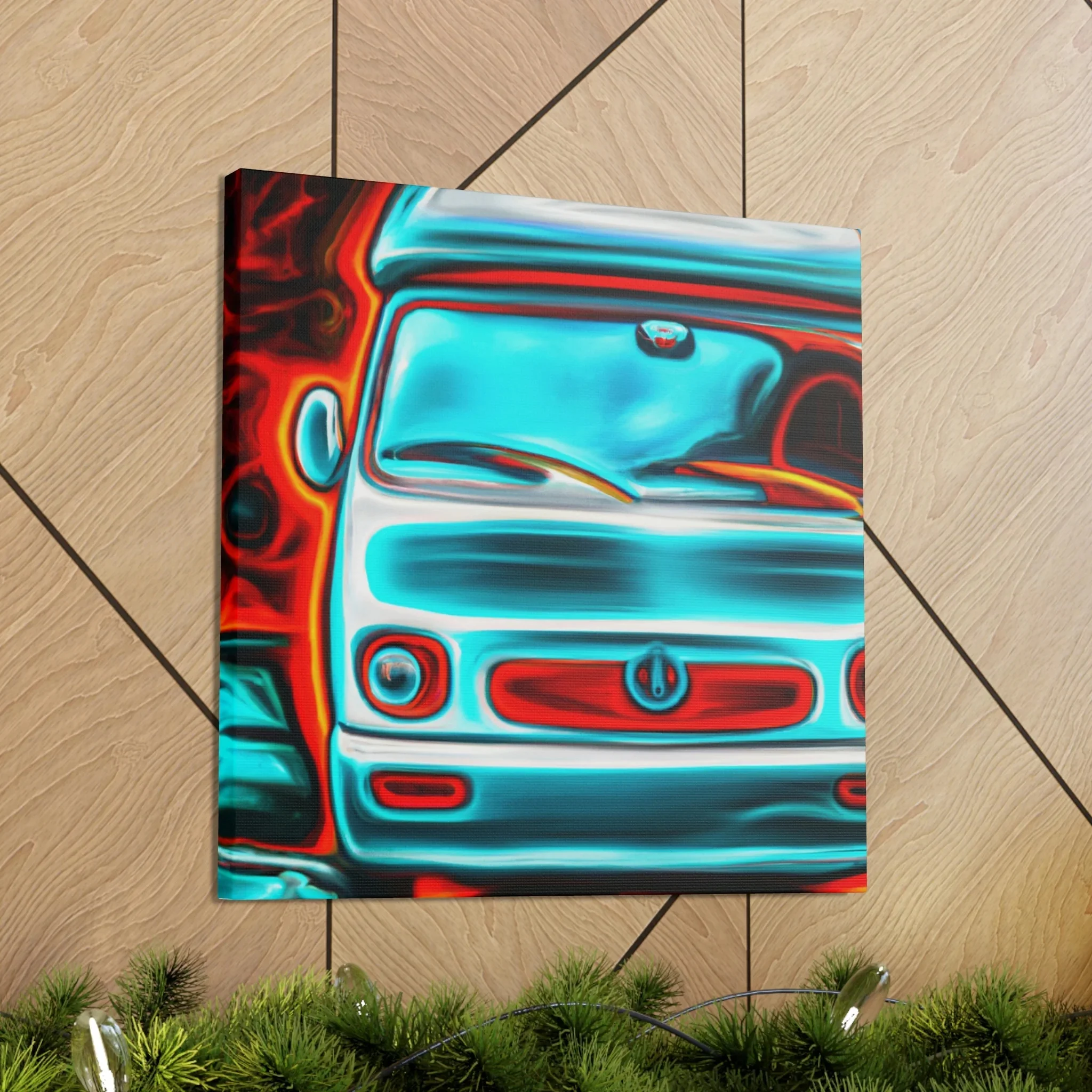 Camper's Joyful Journey - Canvas