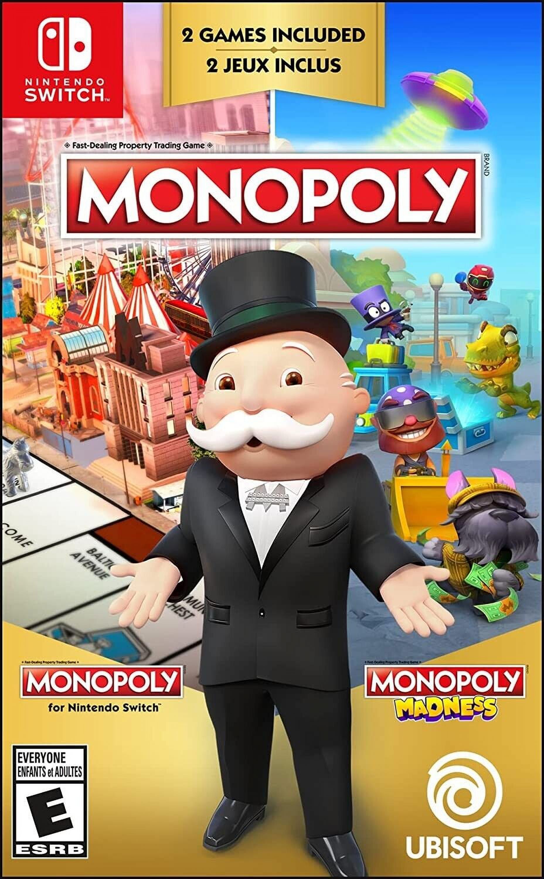 Brand New Monopoly and Monopoly Madness Nintendo Switch