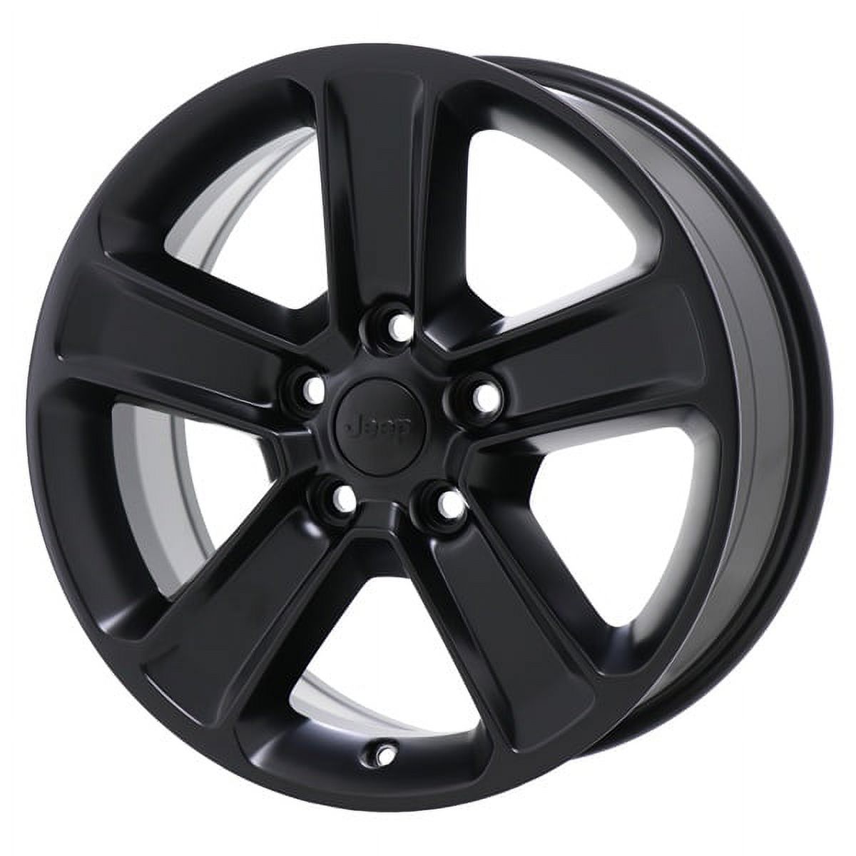 JEEP WRANGLER 2018 - 2023 SATIN BLACK Factory OEM Wheel Rim (Not Replicas)