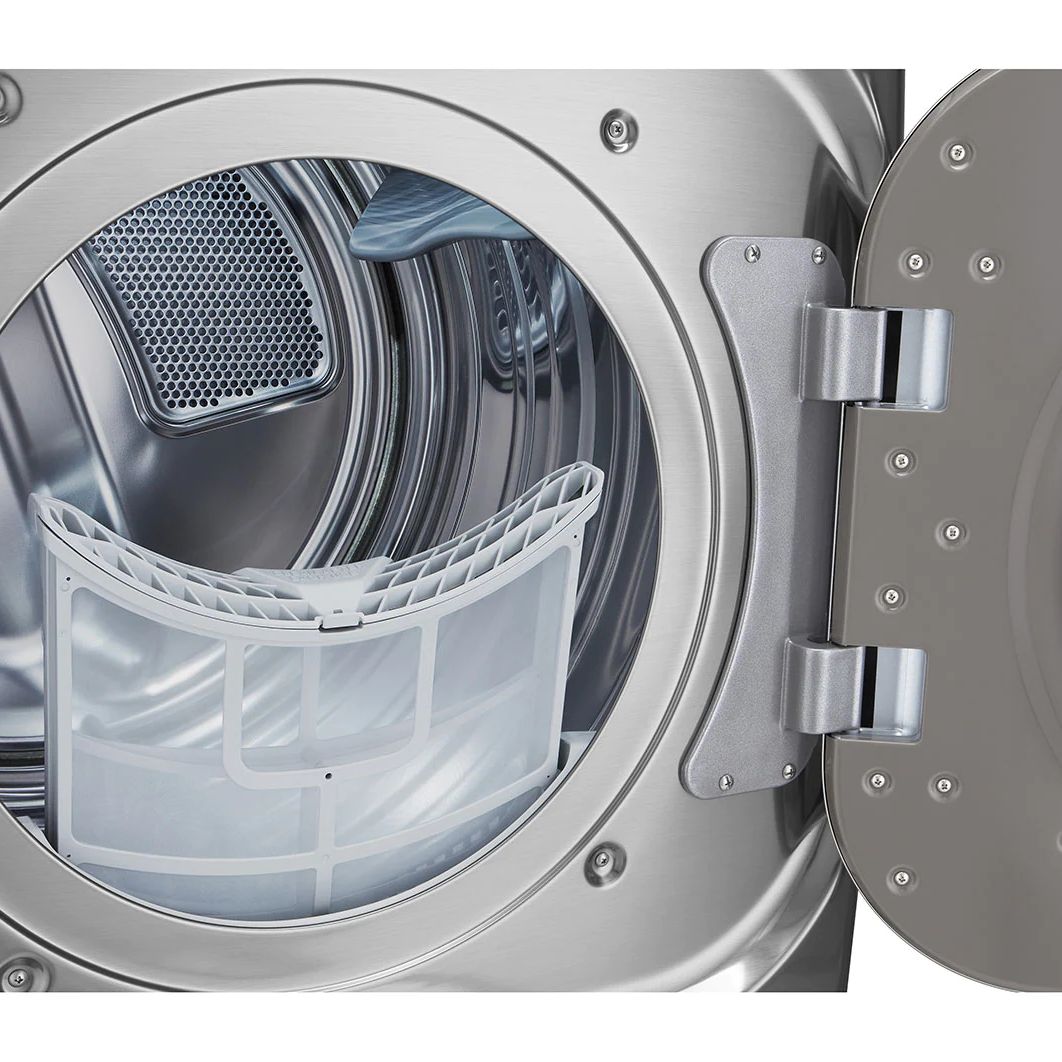 LG DLEX8980V 9.0 cu. ft. Mega Capacity Smart wi-fi Enabled Front Load Electric Dryer with TurboSteam and Built-In Intelligence