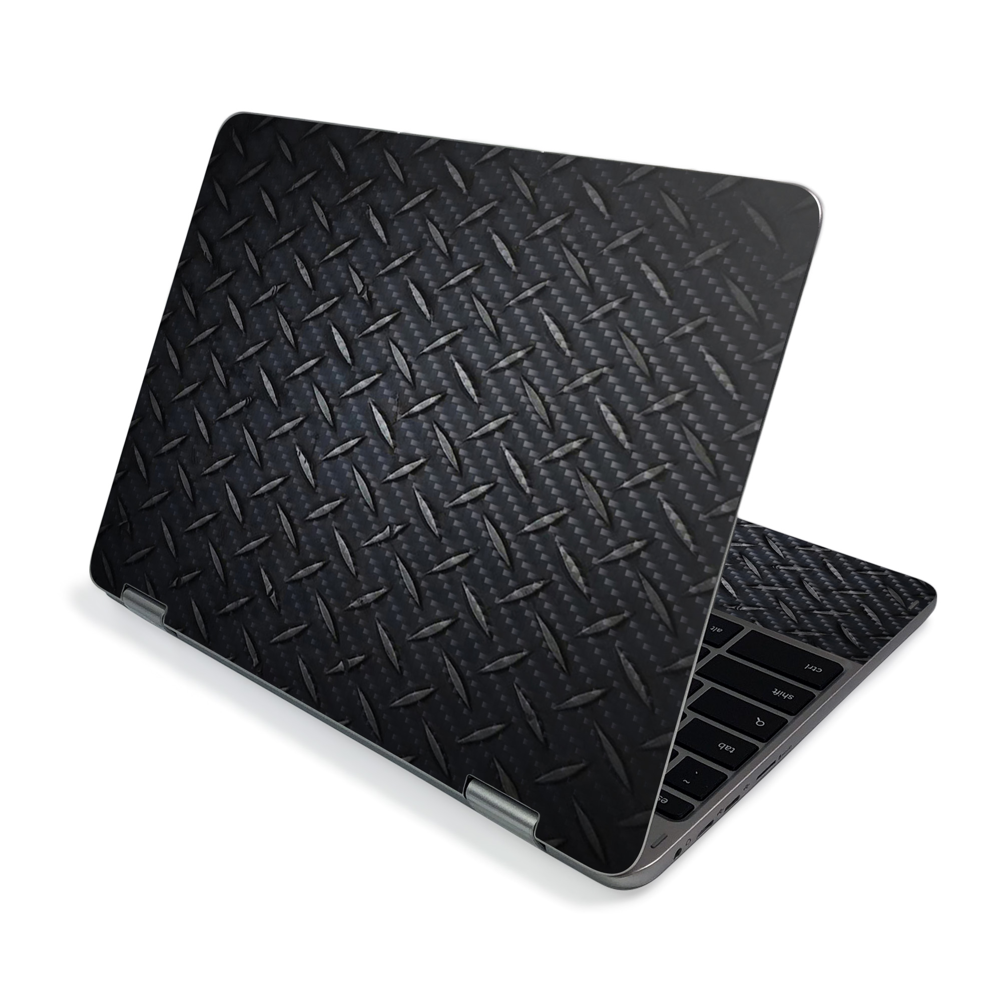 Carbon Fiber Skin Decal Wrap Compatible With Samsung Chromebook Plus V2 12