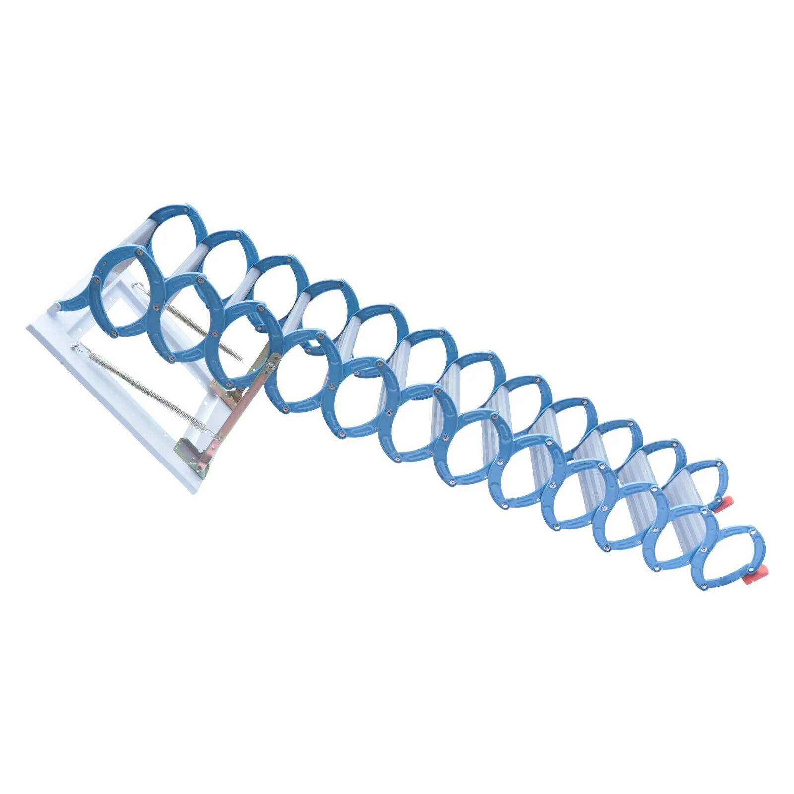 Attic Ladder Loft Stairs Steps Ladder Folding Pull Down Stairs 12.5ft Height