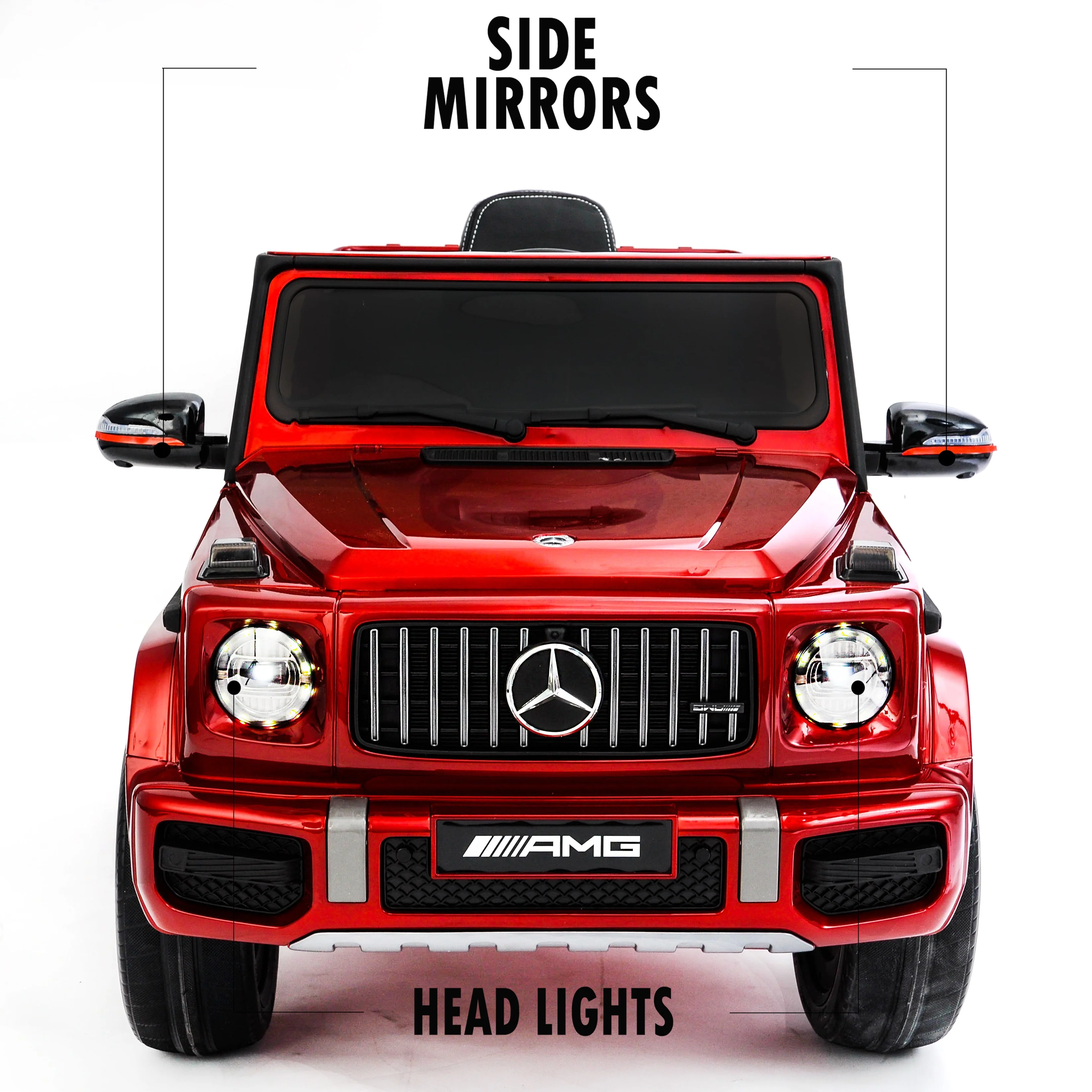 Mercedes-Benz G63 12V Powered Ride on Car for Kids with Remote Control