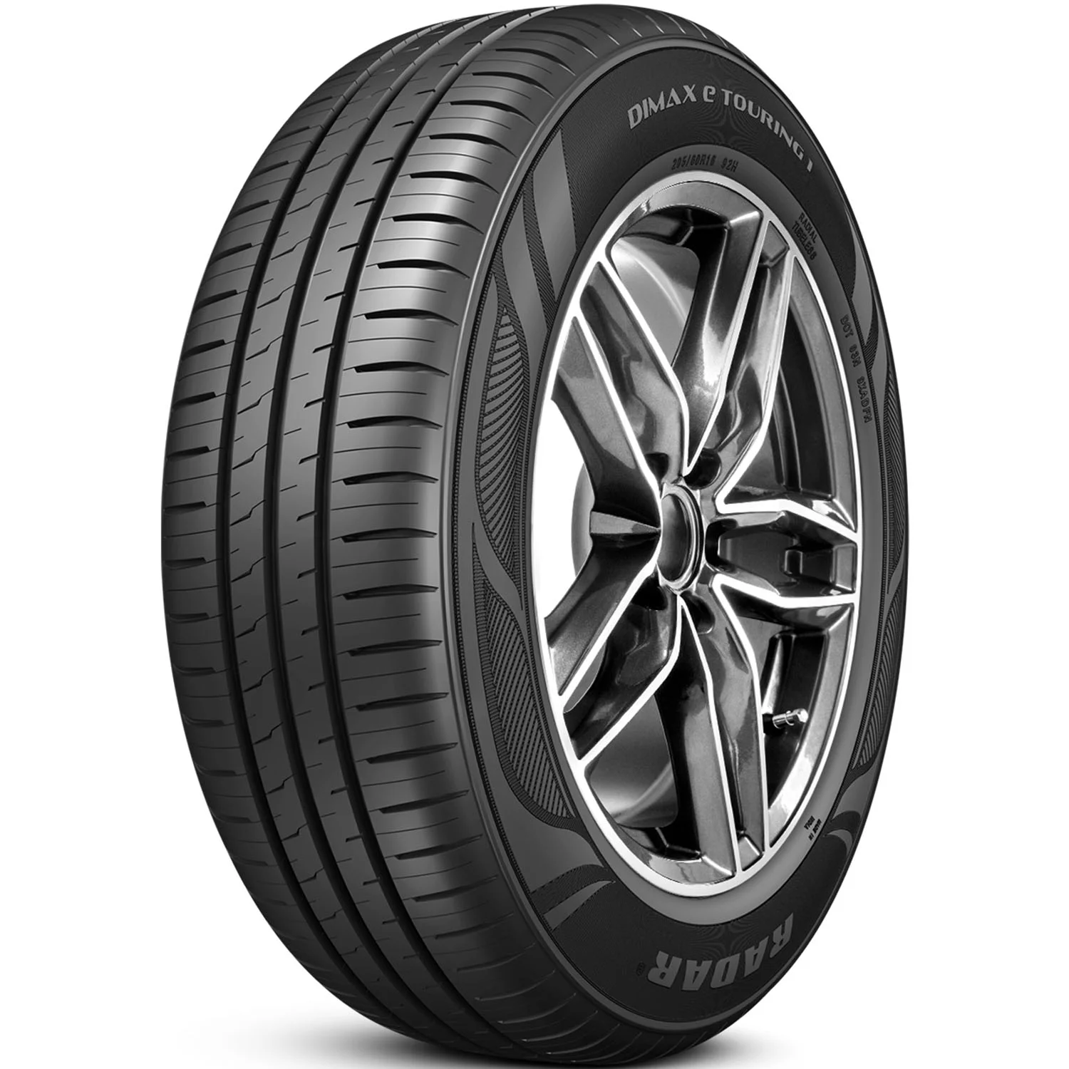 Set of 4 Radar DIMAX e-Touring 1 195/65R15 91H Tires