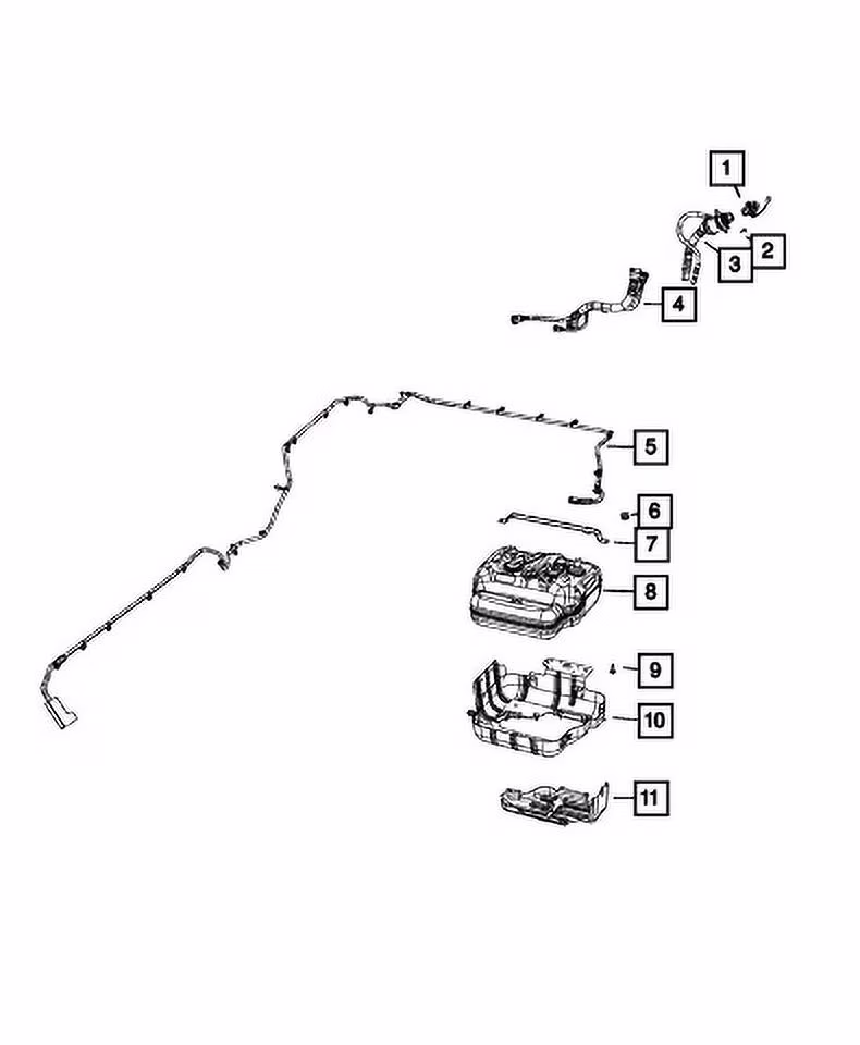 New Genuine Mopar Cap Diesel Exhaust Fluid 2013-2024 OE 68145555AD