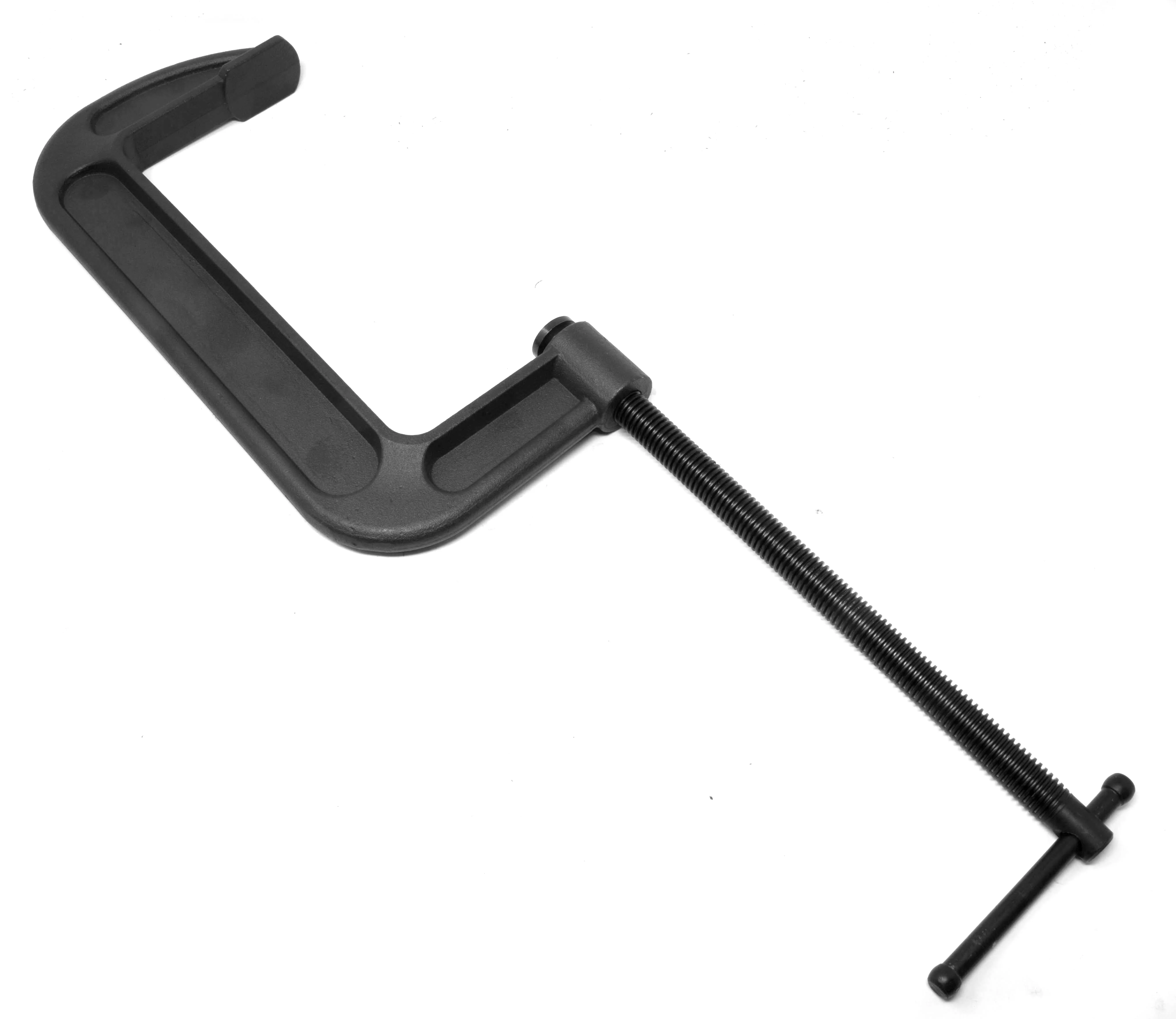 WEN Heavy-Duty Cast Iron C-Clamps with 8-Inch Jaw Opening and 3.4-Inch Throat