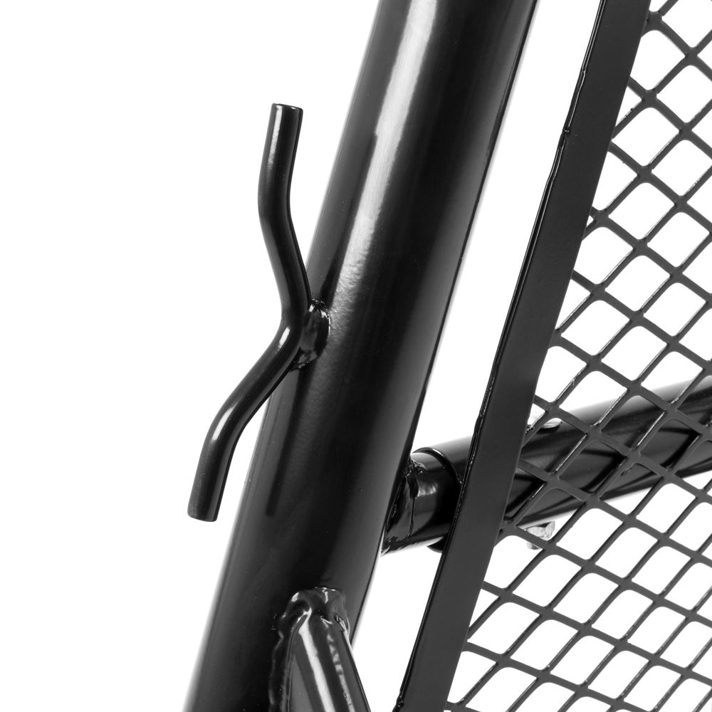 Apex ALRHADLX Adjustable Aluminum Pickup Truck Utility and Headache Rack - 500 lb Cap