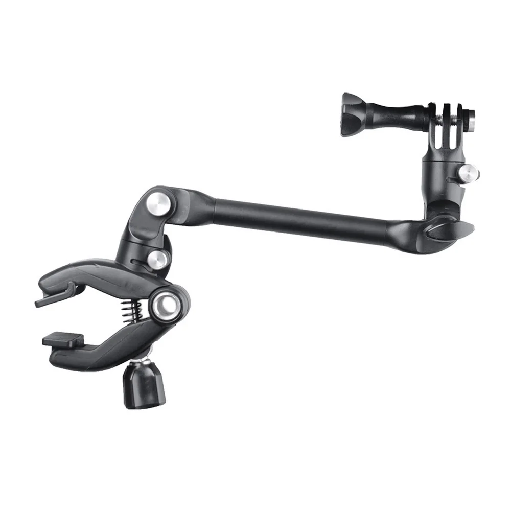10-inch Articulating Arm Mount with 3.3cm1.3in Clamp Capacity Adjustable Arm Replacement for Gopro Xiaoyi Sjcam AEE