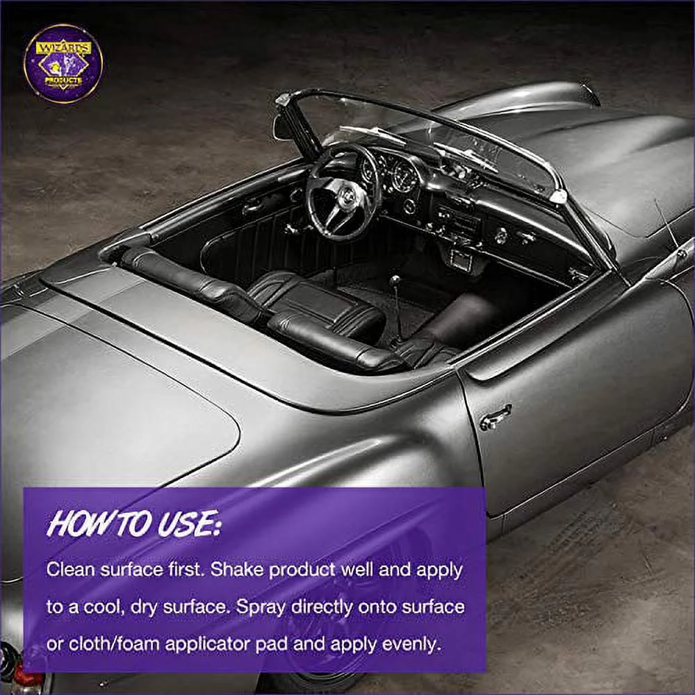 Wizards Tire and Wheel Vinyl Shine - Dressing and Protectant Spray - Professional Automotive Detailing Spray Bottle Refill - Cleans and Protects Tires, Wheels and Trim - 1 Gallon