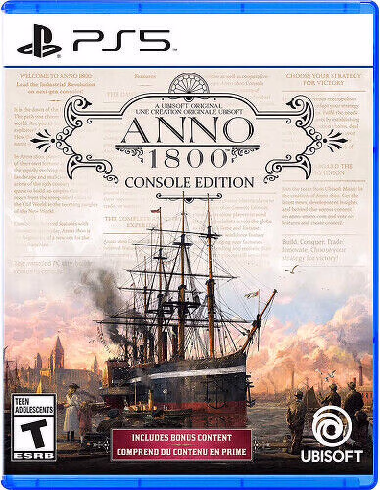 Anno 1800 Day 1 Edition for PlayStation 5 [New Video Game] Playstation 5
