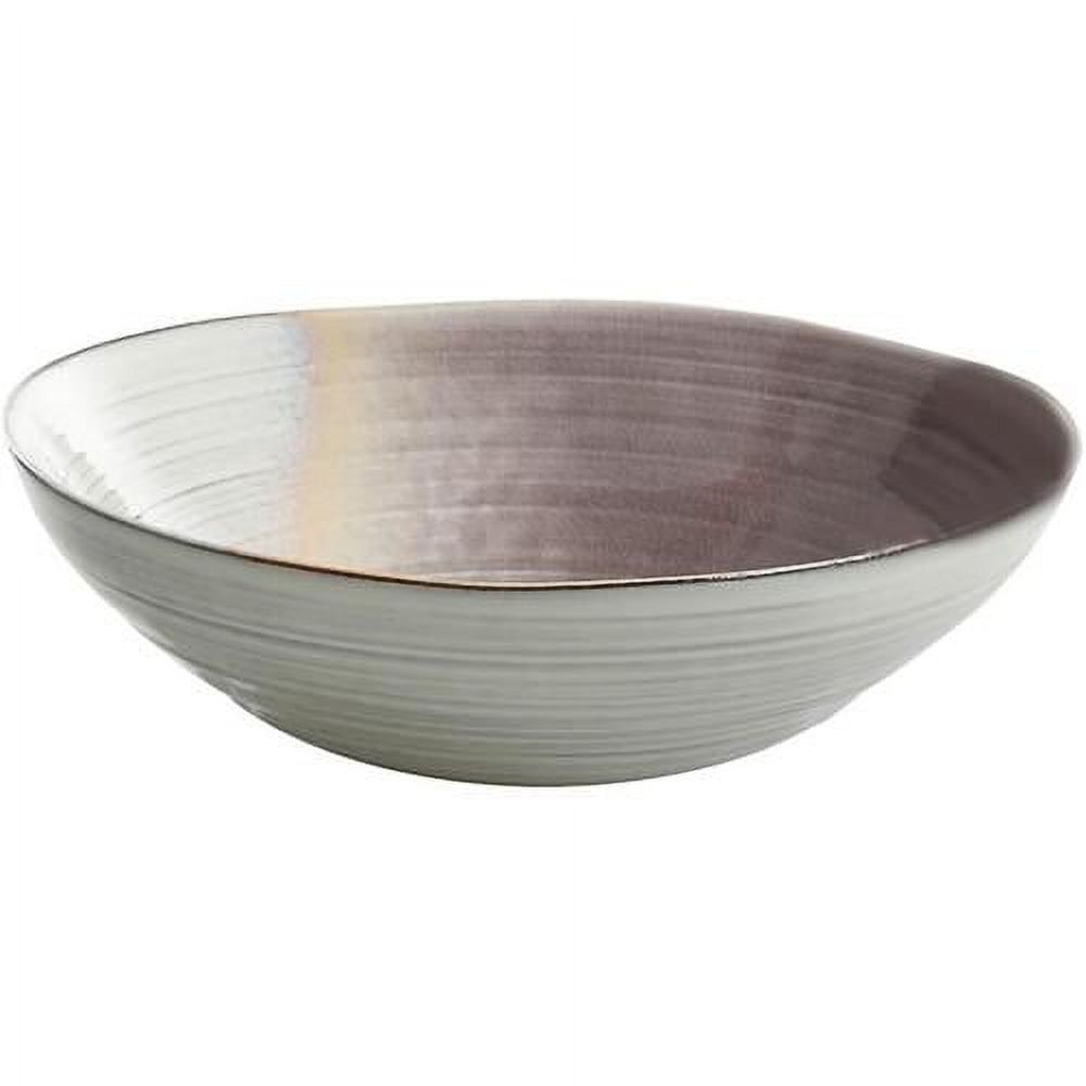 Laurie Gates Aubergine Blush 20-Piece Dinnerware Set