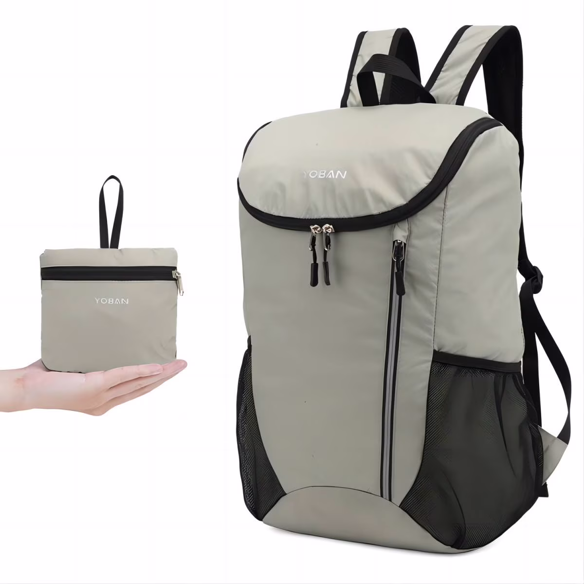 Packable Travel Hiking Backpack for Men Women, 40L Foldable Camping Backpack, Ultralight Outdoor Sport Daypack