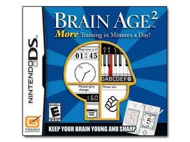 Nintendo Brain Age 2: More Training in Minutes a Day