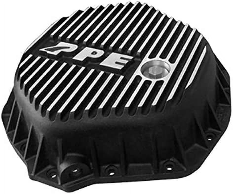 Pacific Performance Engineering  Brushed Heavy Duty Differential Cover - Aluminum for 2010 GM & Dodge - Black