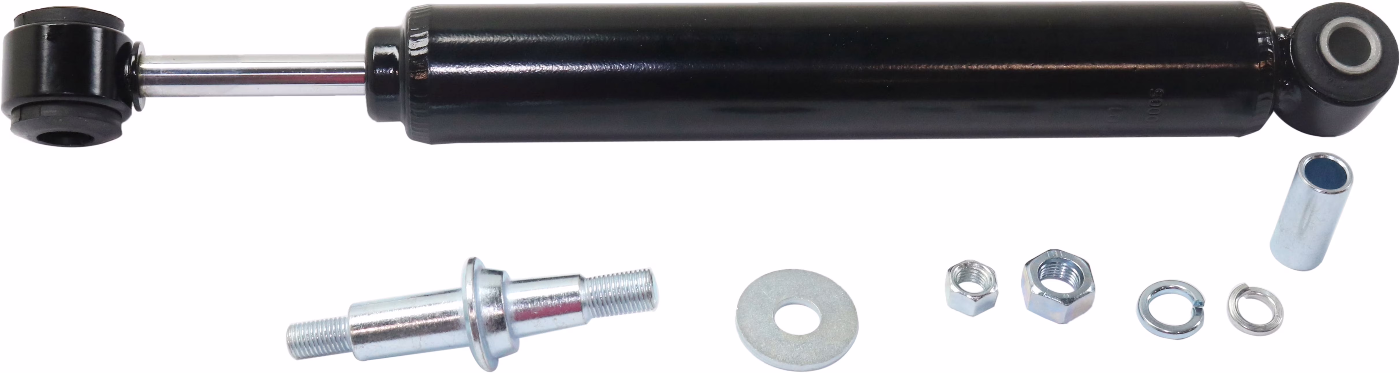 Steering Stabilizer Compatible with 1993-2006 Jeep Grand Cherokee 1988-1998 Chevrolet K1500 8Cyl 6Cyl 5.2L 4.0L 5.7L 4.7L 5.9L 6.1L 3.7L 4.3L 6.5L 5.0L 6.2L