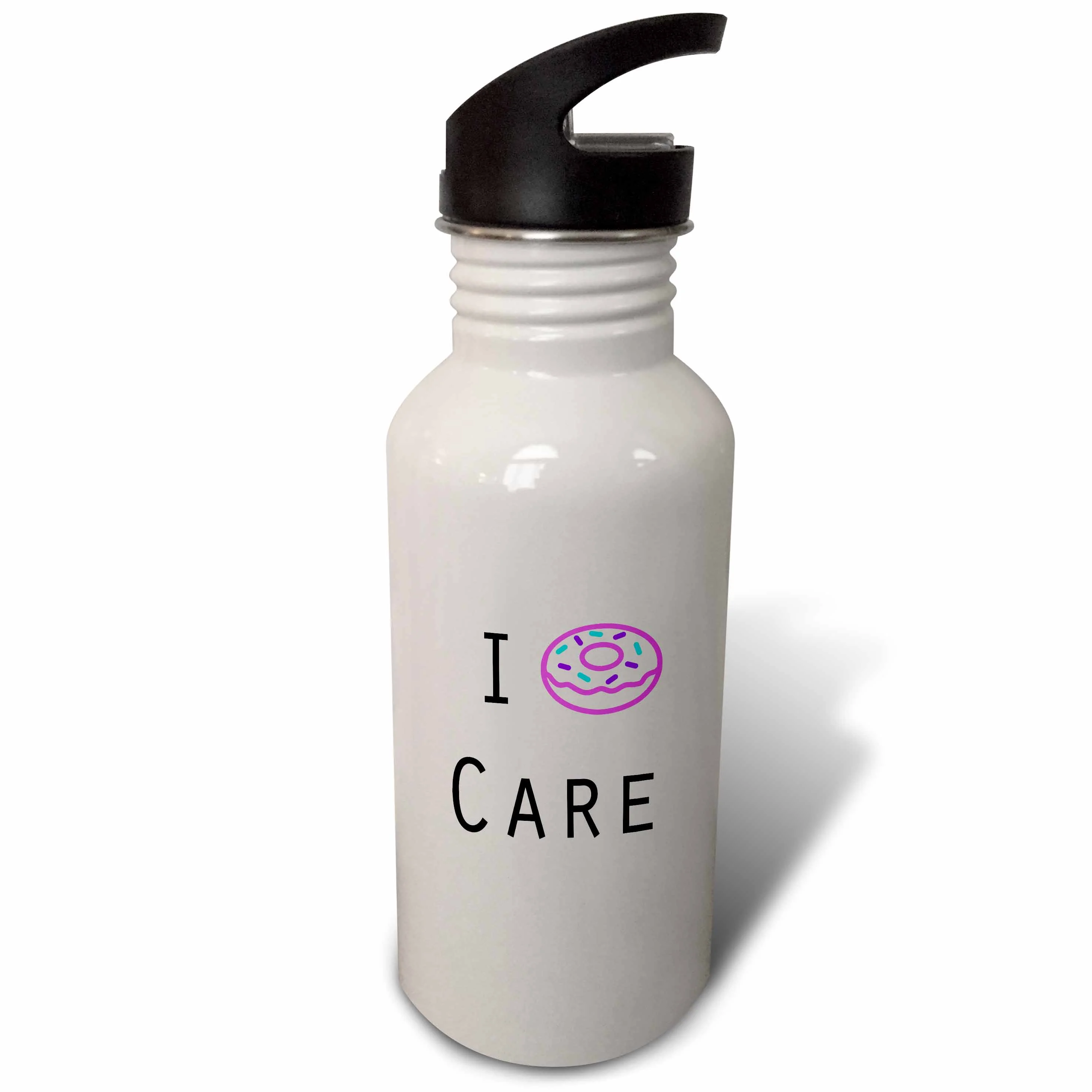 I DONUT CARE 21 oz Sports Water Bottle wb-224571-1