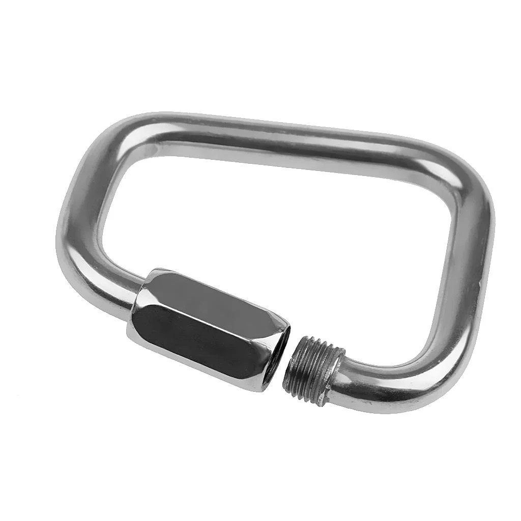 9mm Pro Stainless Steel Carabiner Hook For Parachute