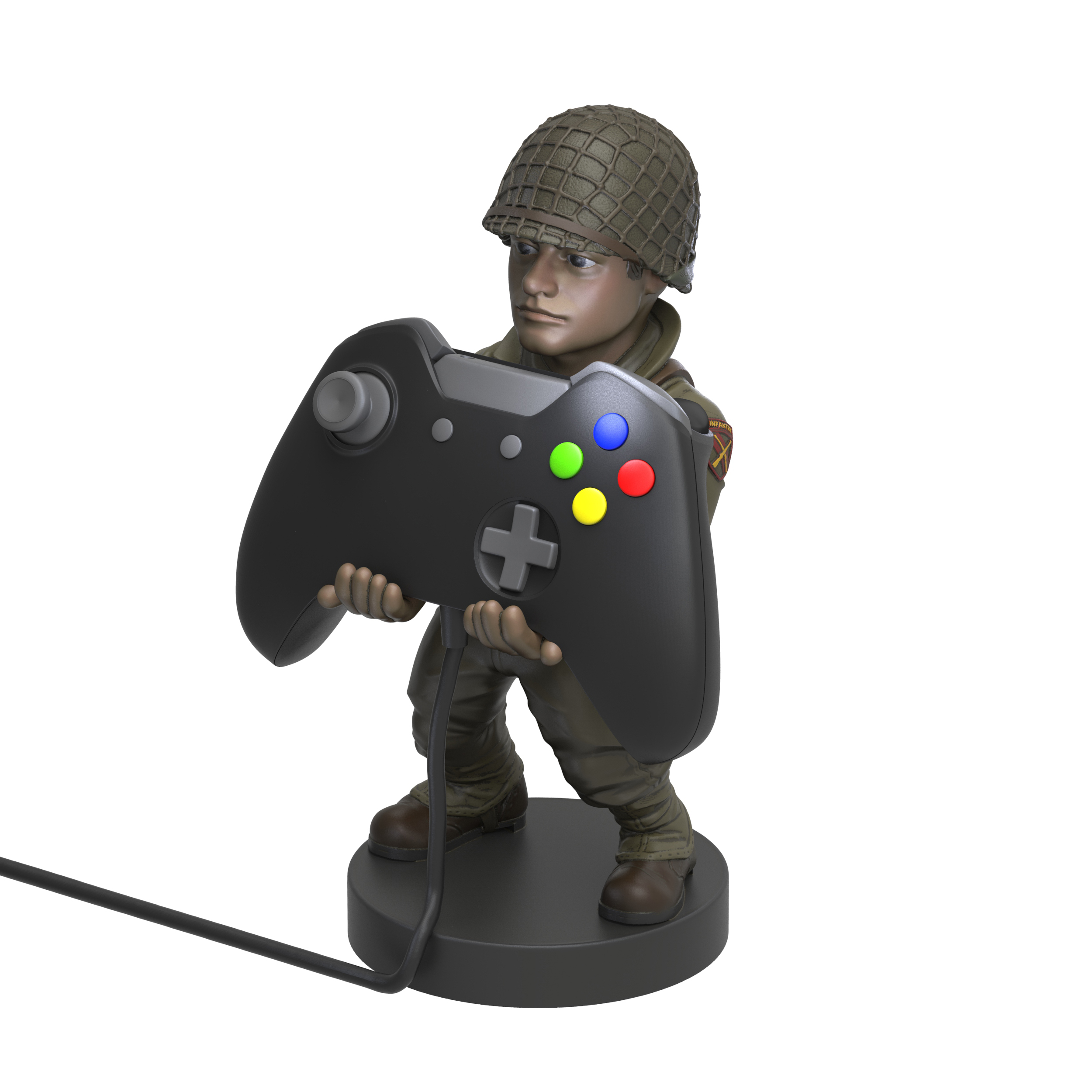 Exquisite Gaming Cable Guy Controller & Phone Holder - Call Of Duty WWII Prviate 8