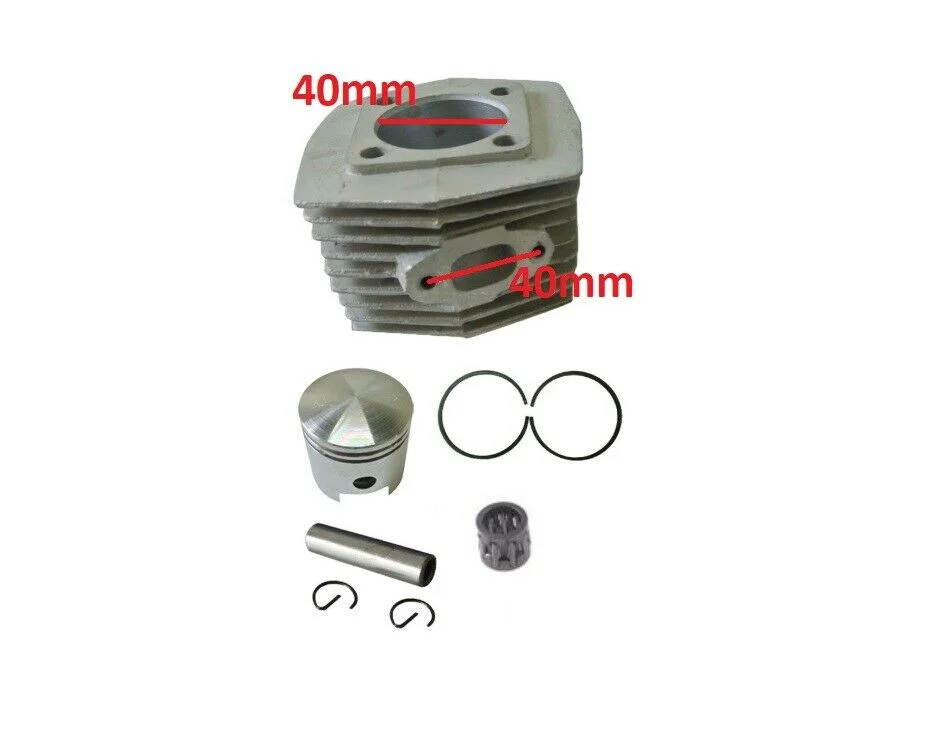 49CC 50CC Gas Motorized Bicycle Bike Engine 40mm Cylinder Head Piston Kit CK21