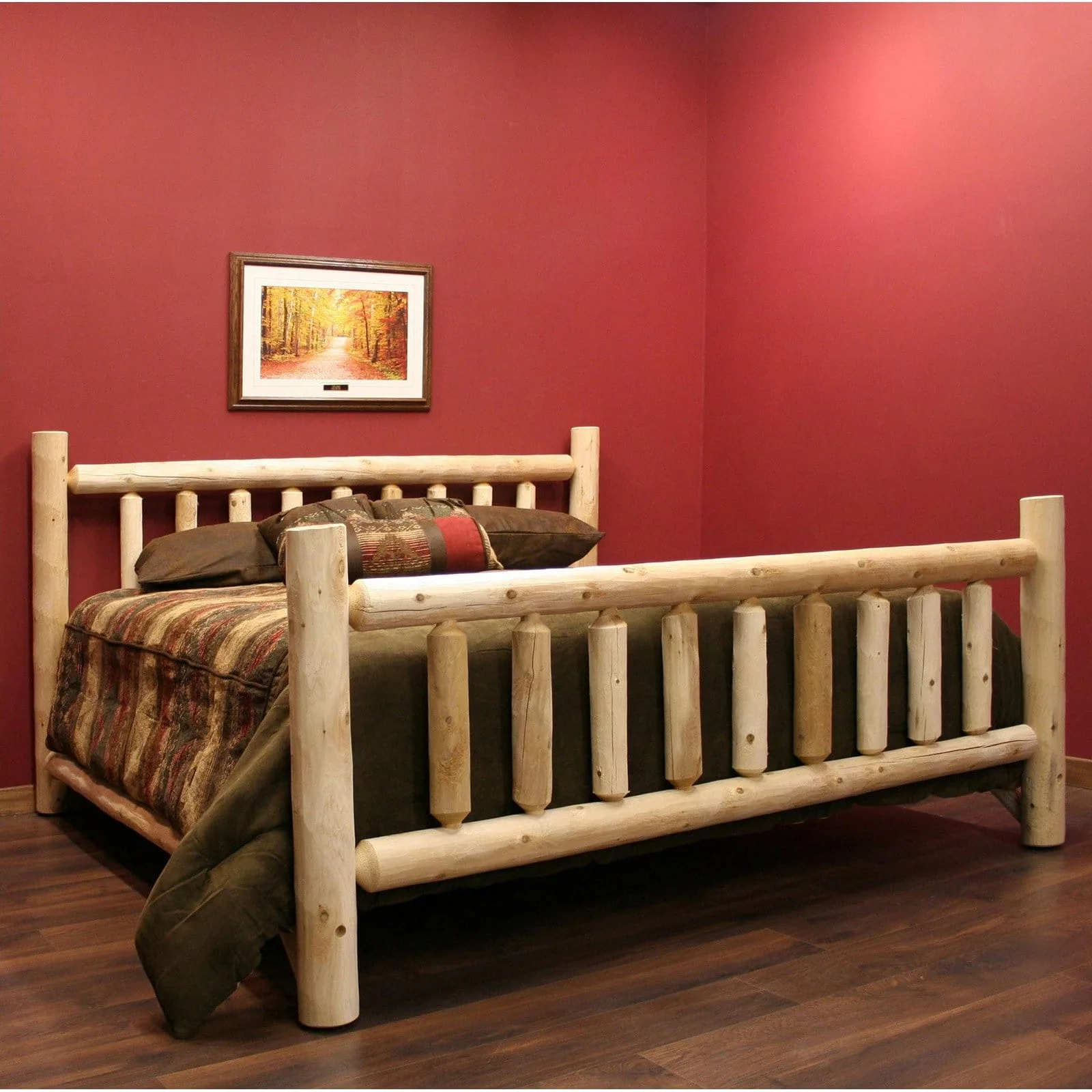 Lakeland Mills Frontier Low Post Panel Bed