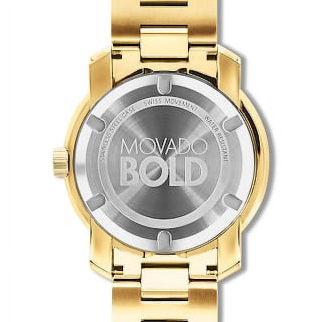 Movado Green Dial Men's Gold-tone Watch 3600582