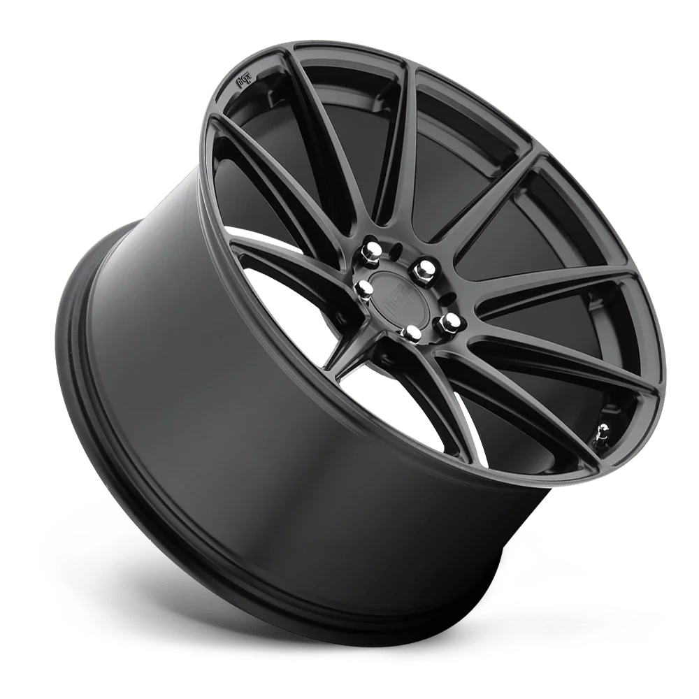 Niche M147 Essen 19X8.5 5X112 42Et 66.56Cb Matte Black Wheel