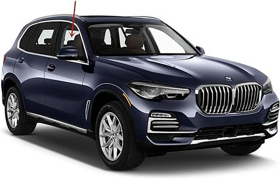 Tempered Passenger Right Side Front Door Window Door Glass Compatible with BMW X5 2019-2022 Models