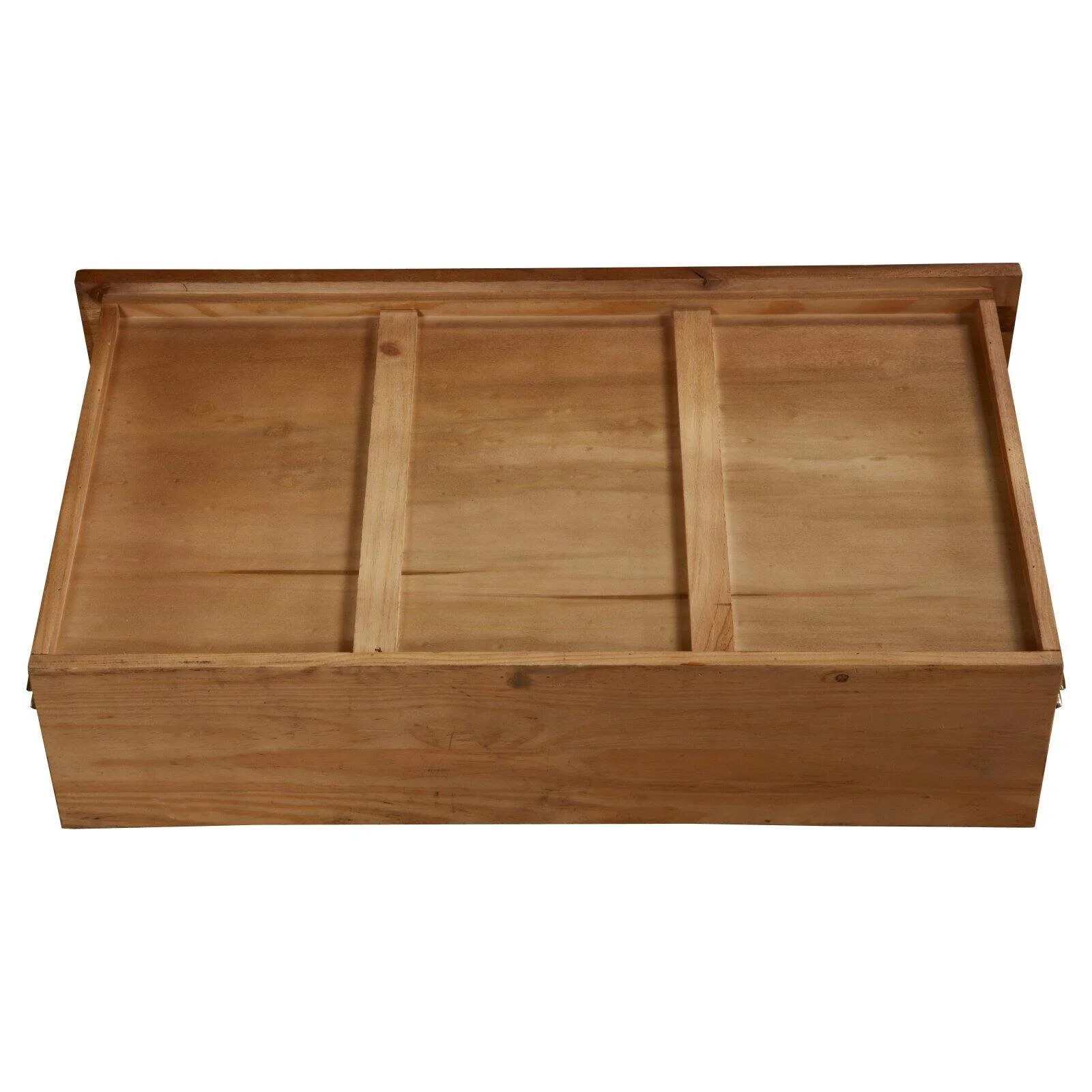 Modus Furniture Meadow 5 Drawer Solid Wood Chest in Brick Brown