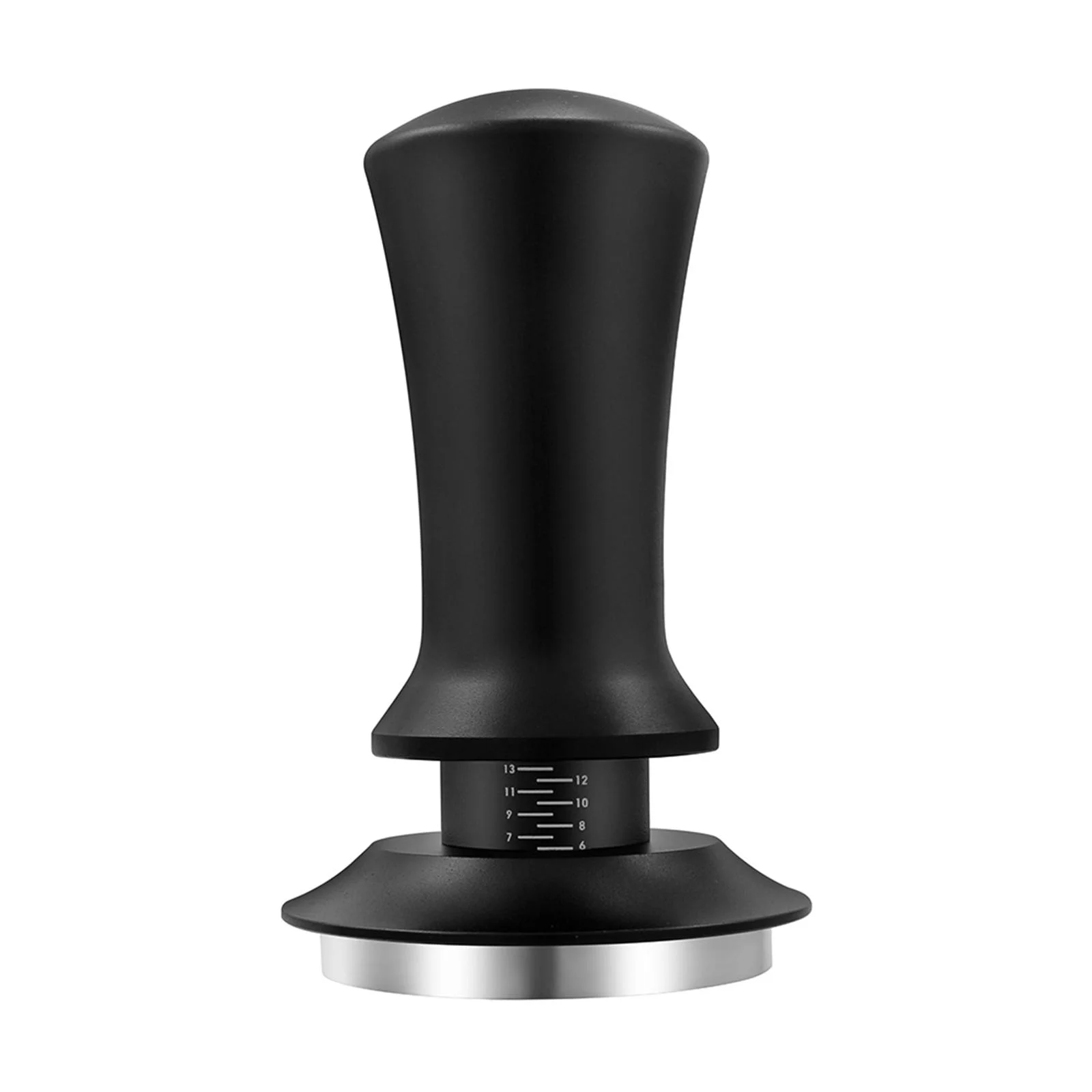espresso tamper Anti Pressure barista accessory 58mm Black