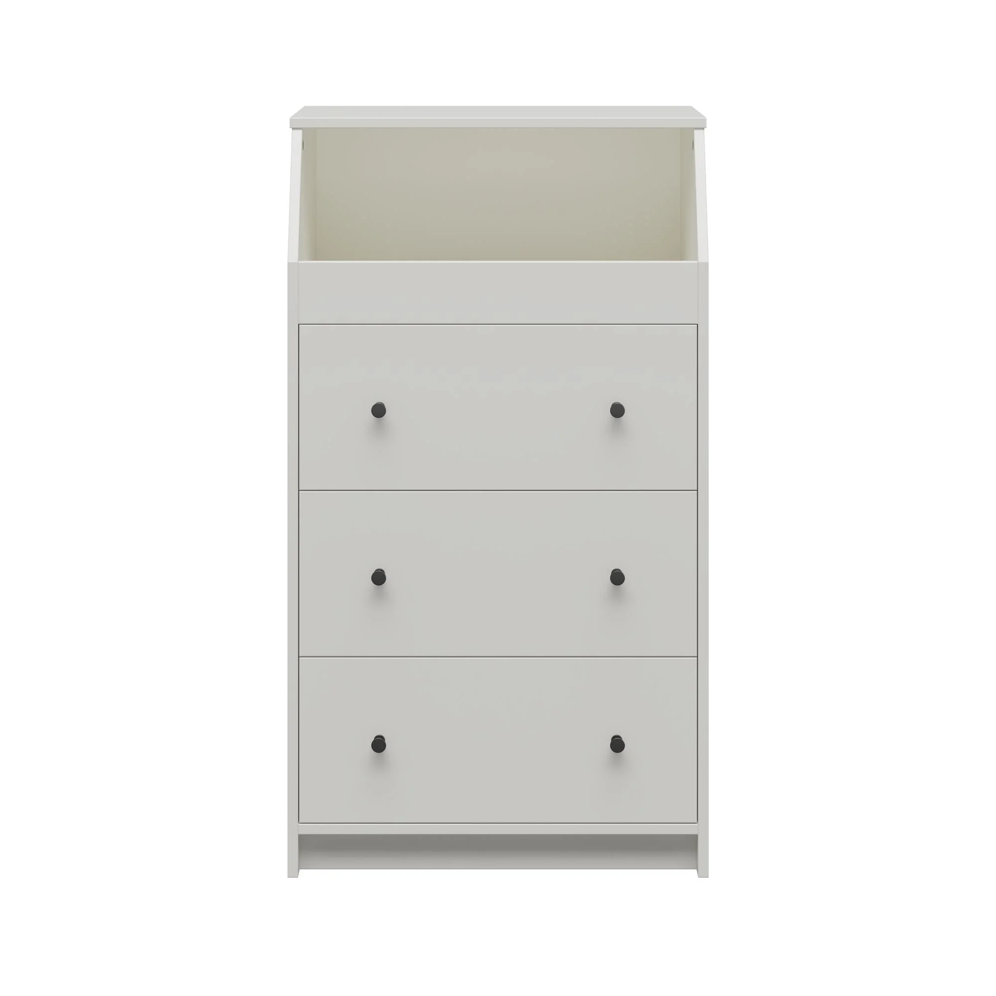 Ameriwood Home The Loft 3 Drawer Dresser, White