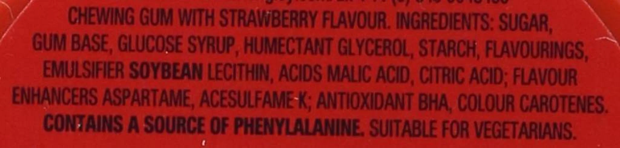 Wrigley'S Hubba Bubba Snappy Strawberry Mega Long Chewing Gum, 3 X 56 G