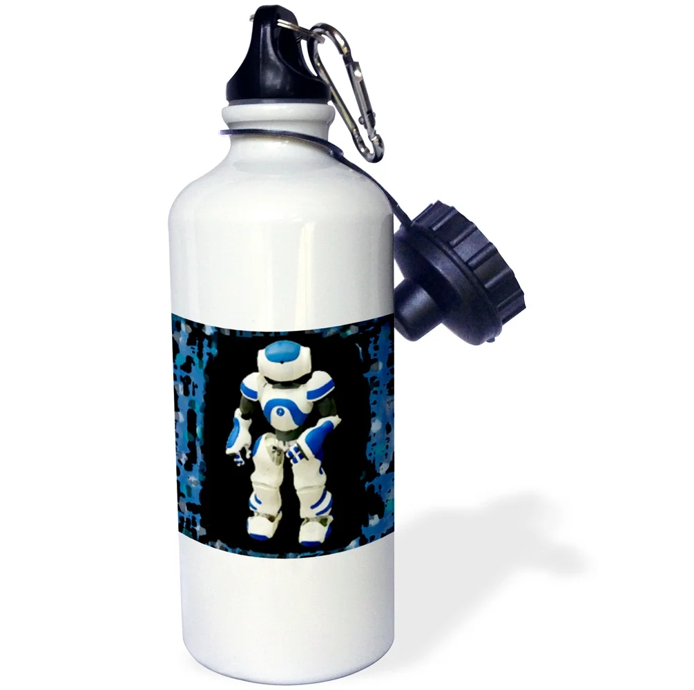 Robot 21 oz Sports Water Bottle wb-4460-1