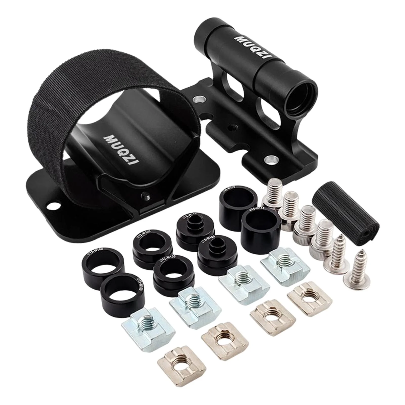 Bike Fork Mount Holder Fork Installation Mount Front Fork Fixed Clip Black