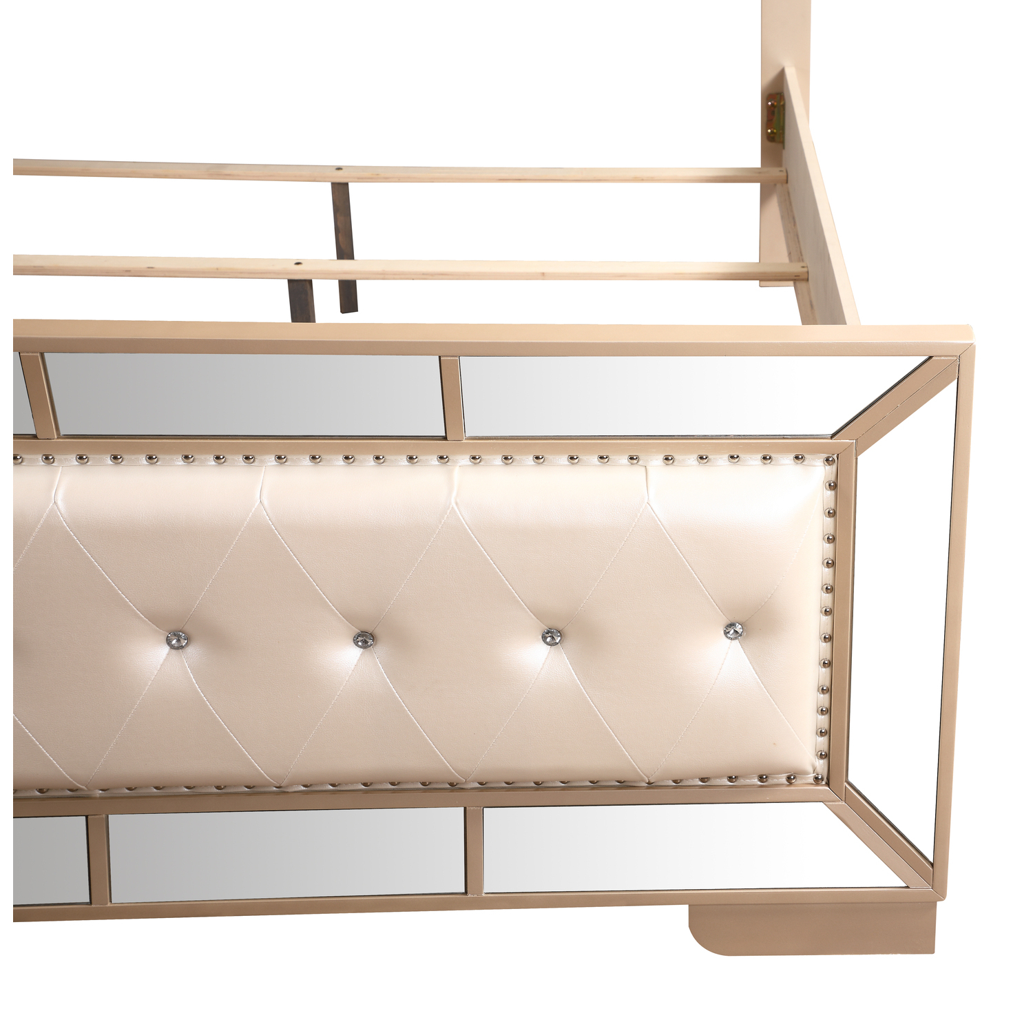 Maykoosh Naturally Nice G8100A-QB Queen Bed , Pearl