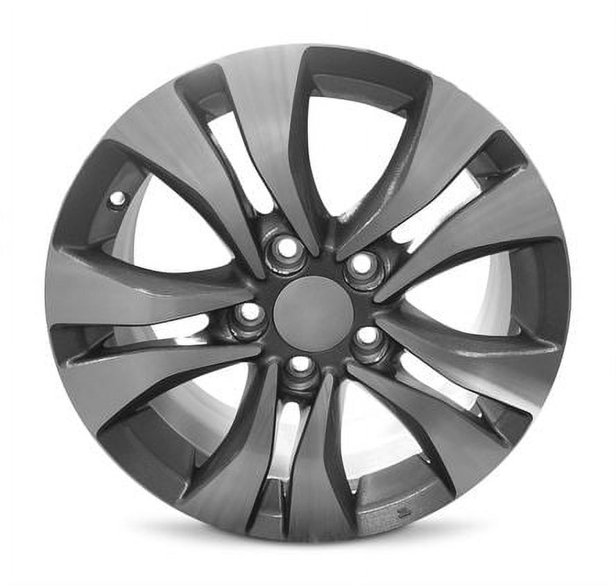 For 1996-2000 Honda Prelude 16 Inch Machined Face with Painted Inlay Gray Rim - OE Direct Replacement - Road Ready Car Wheel