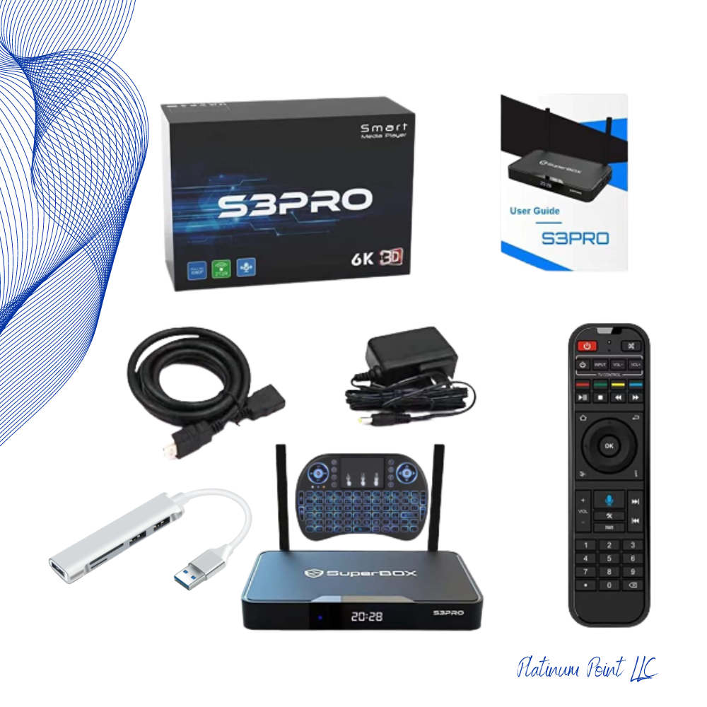 S3 PRO 2022, Android 9 Technology IPTV Voice Control Remote, 6K Android tv Free Shipping 2 days