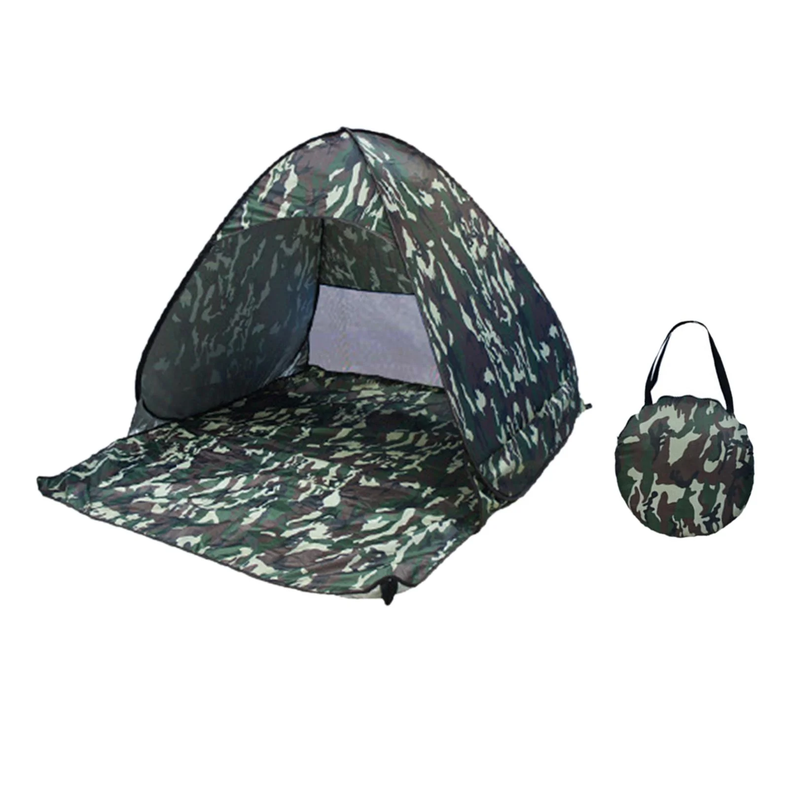 up Tent Beach Sunshade Beach Tent for Outdoor Activities Hiking Backyard Green