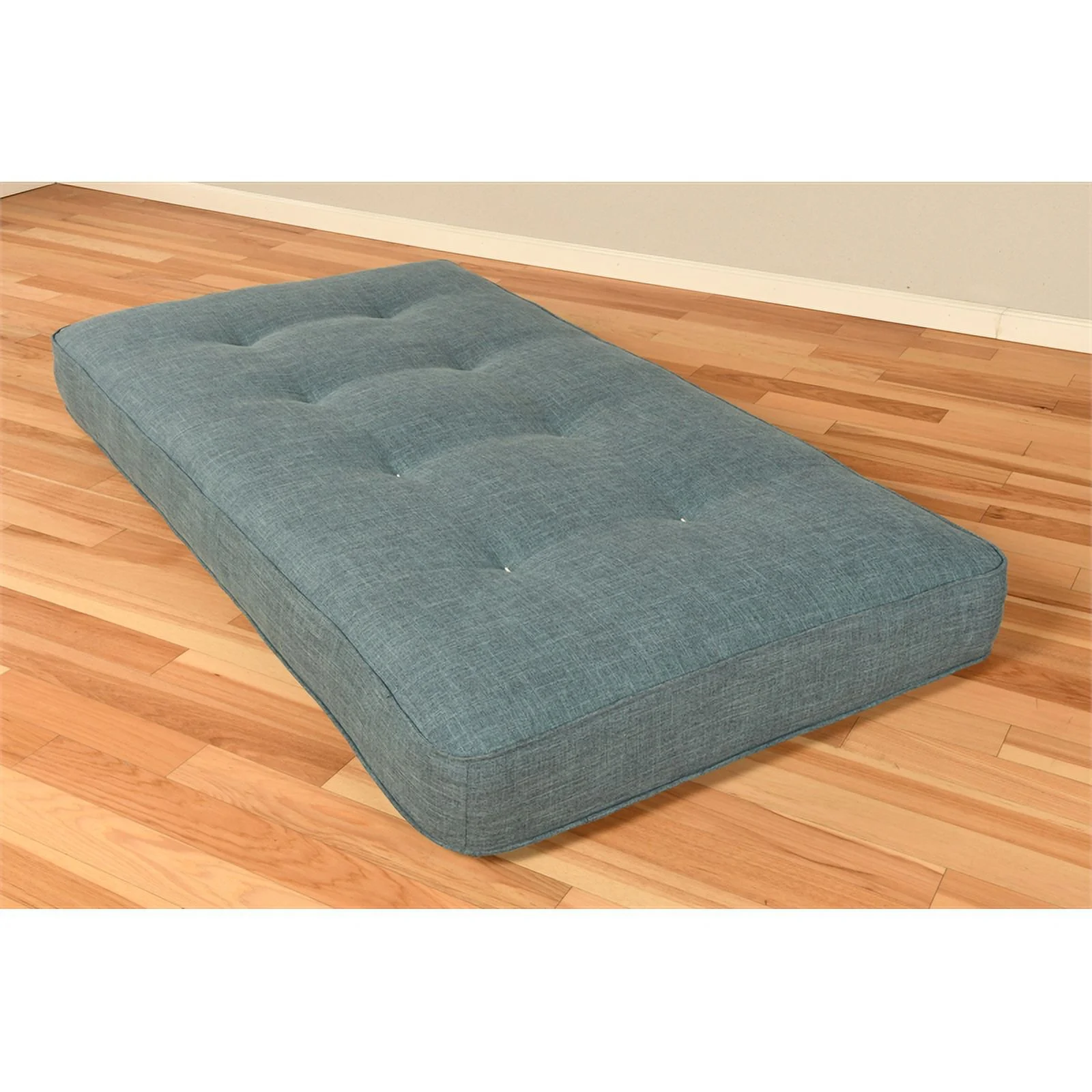 Home Square 2-Piece Set with Daybed Mattress & Daybed in Medium Brown