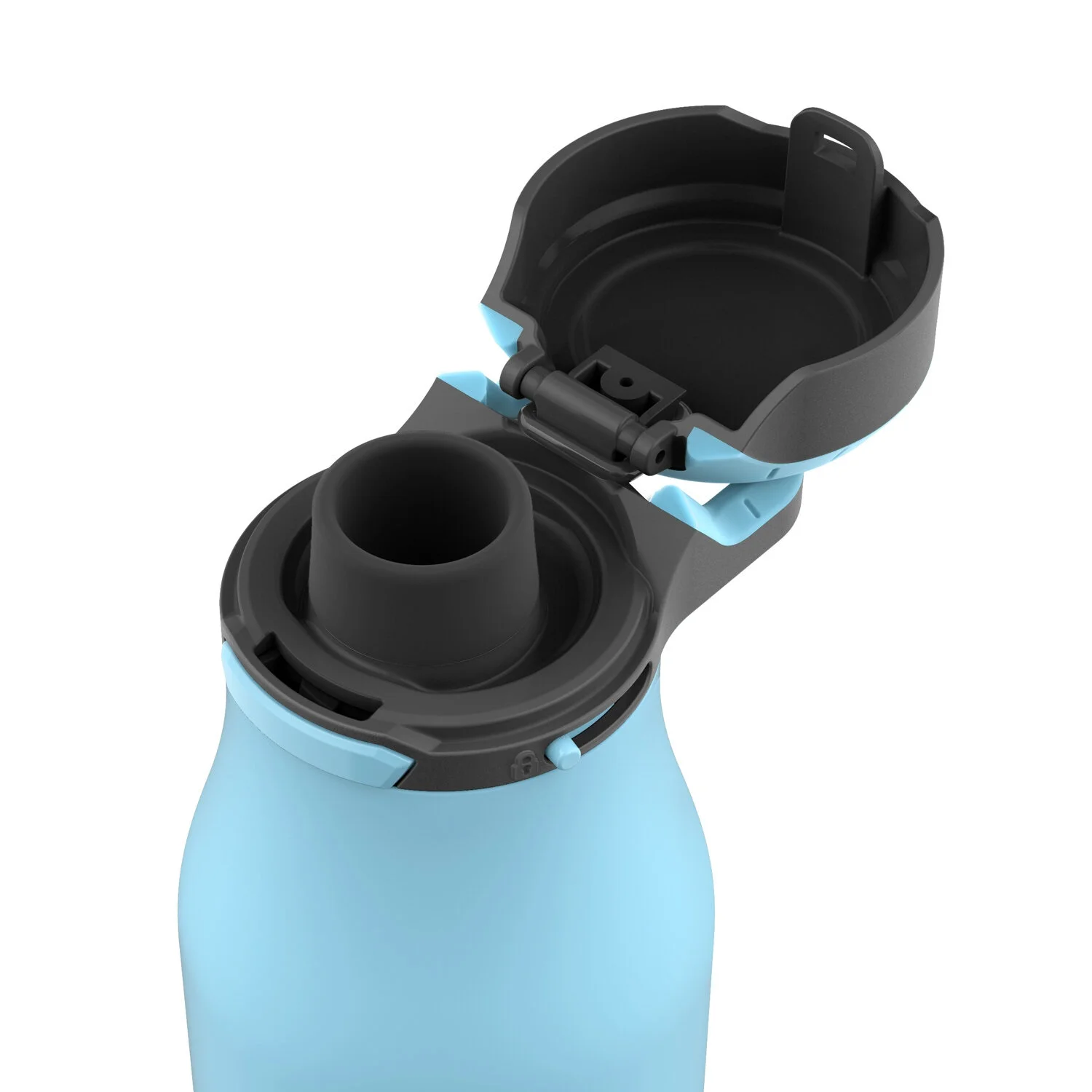 ZULU Ace 24oz Stainless Soft Chug Water Bottle BLK + BLU