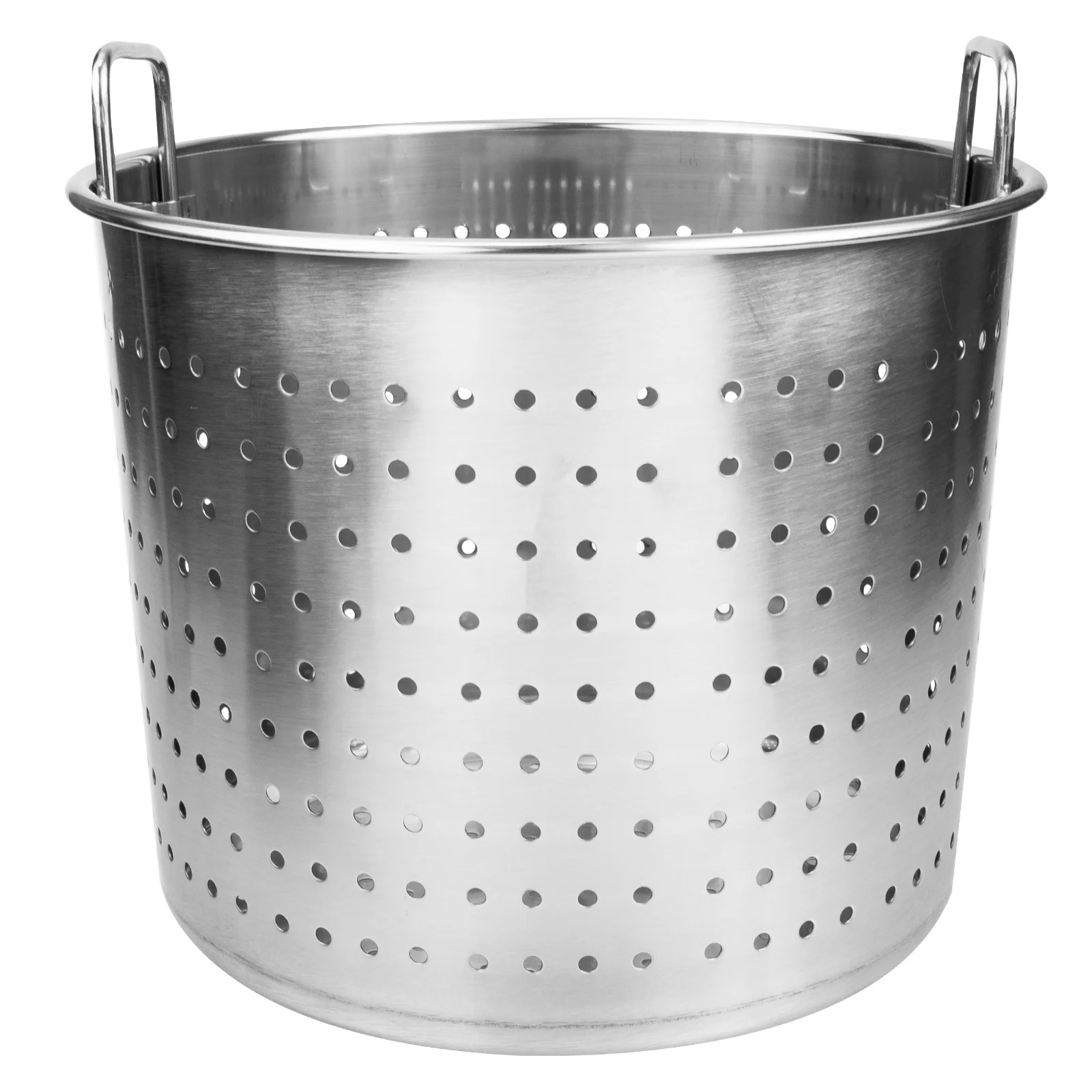 Stainless Steel Bucket Seafood Stew Pot Stainless Steel Leaky Bucket Crawfish Leaky Boiler