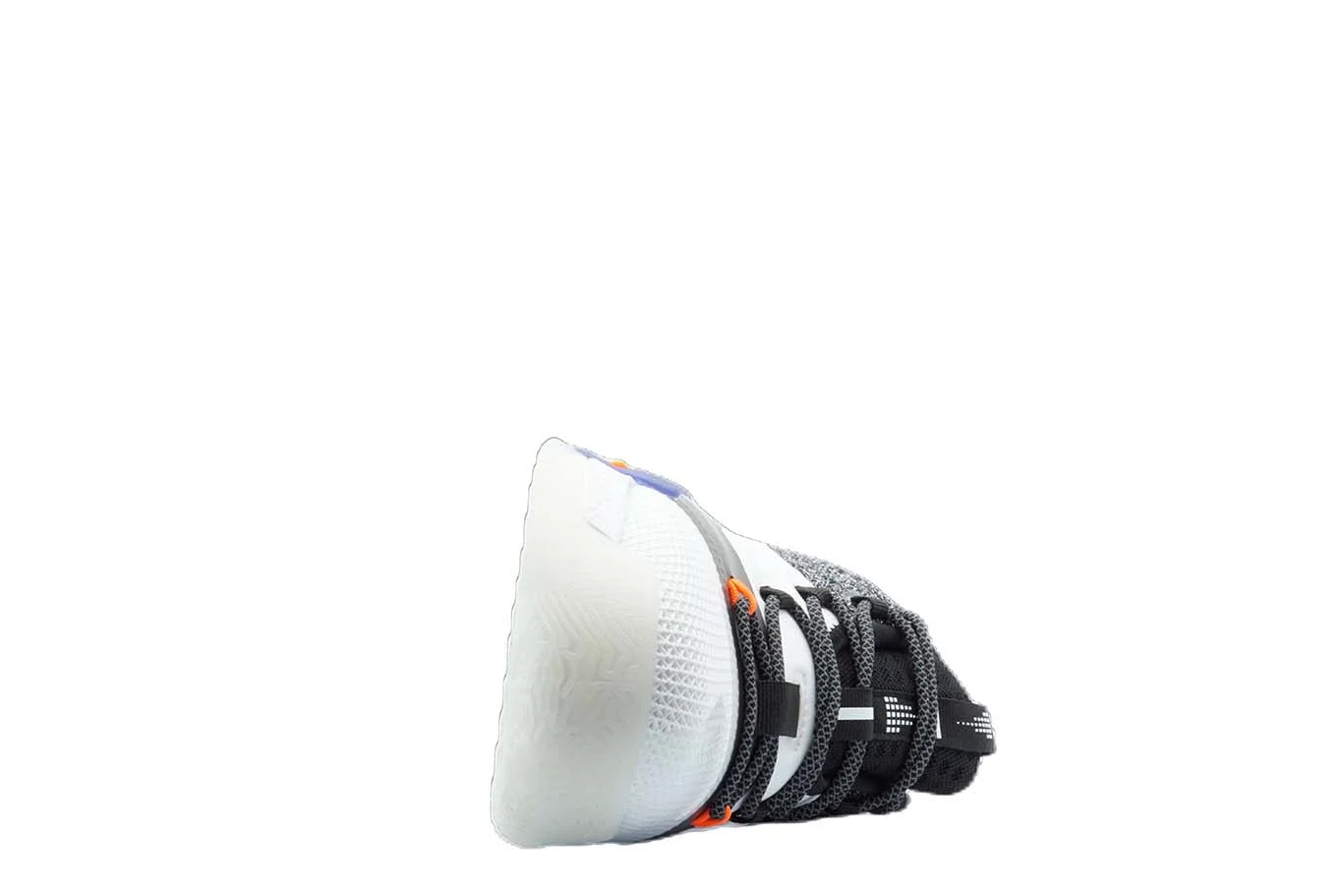 [E94451] Mens Peak Taichi Flash Lou Williams Team White Purple Basketball Shoes - 7