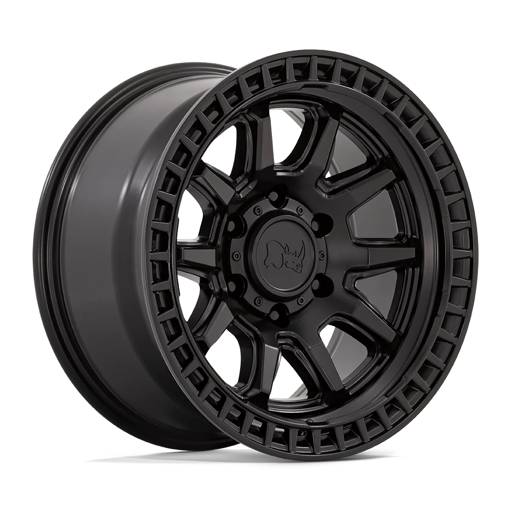 Black Rhino Cast Aluminum Rim BR001 17X8.5 6X135 M-BLK 0MM, BR001MX17856300