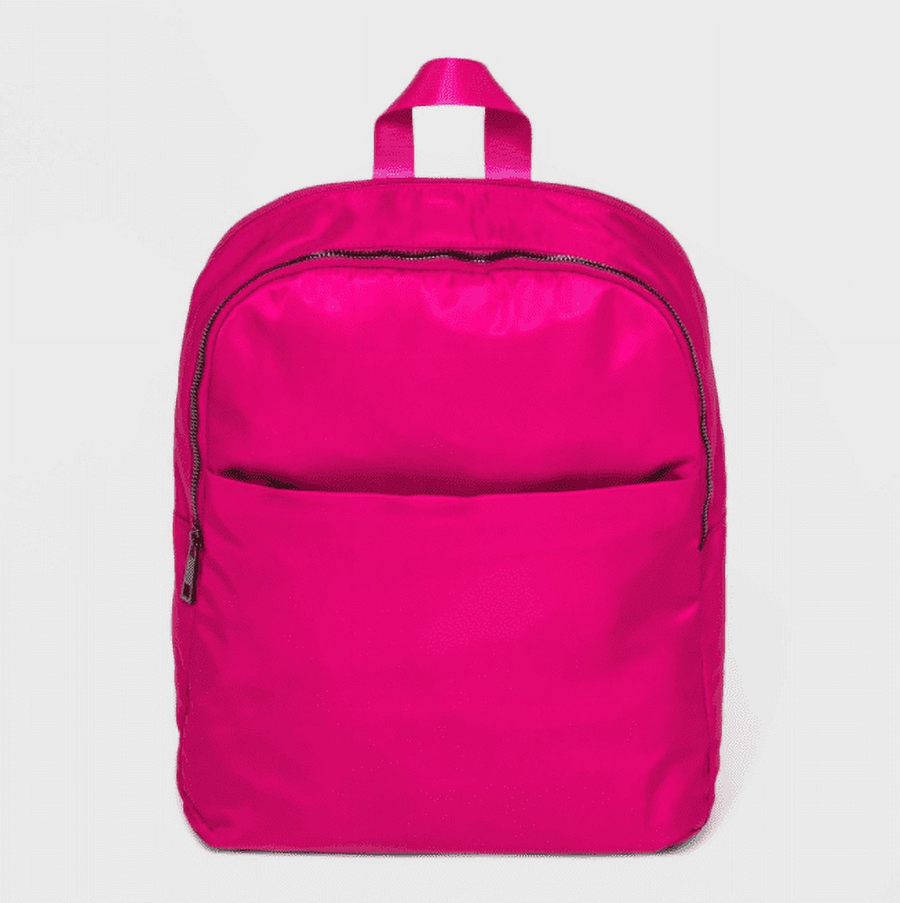 Dome Zip Closure Backpack - A New Day Pink