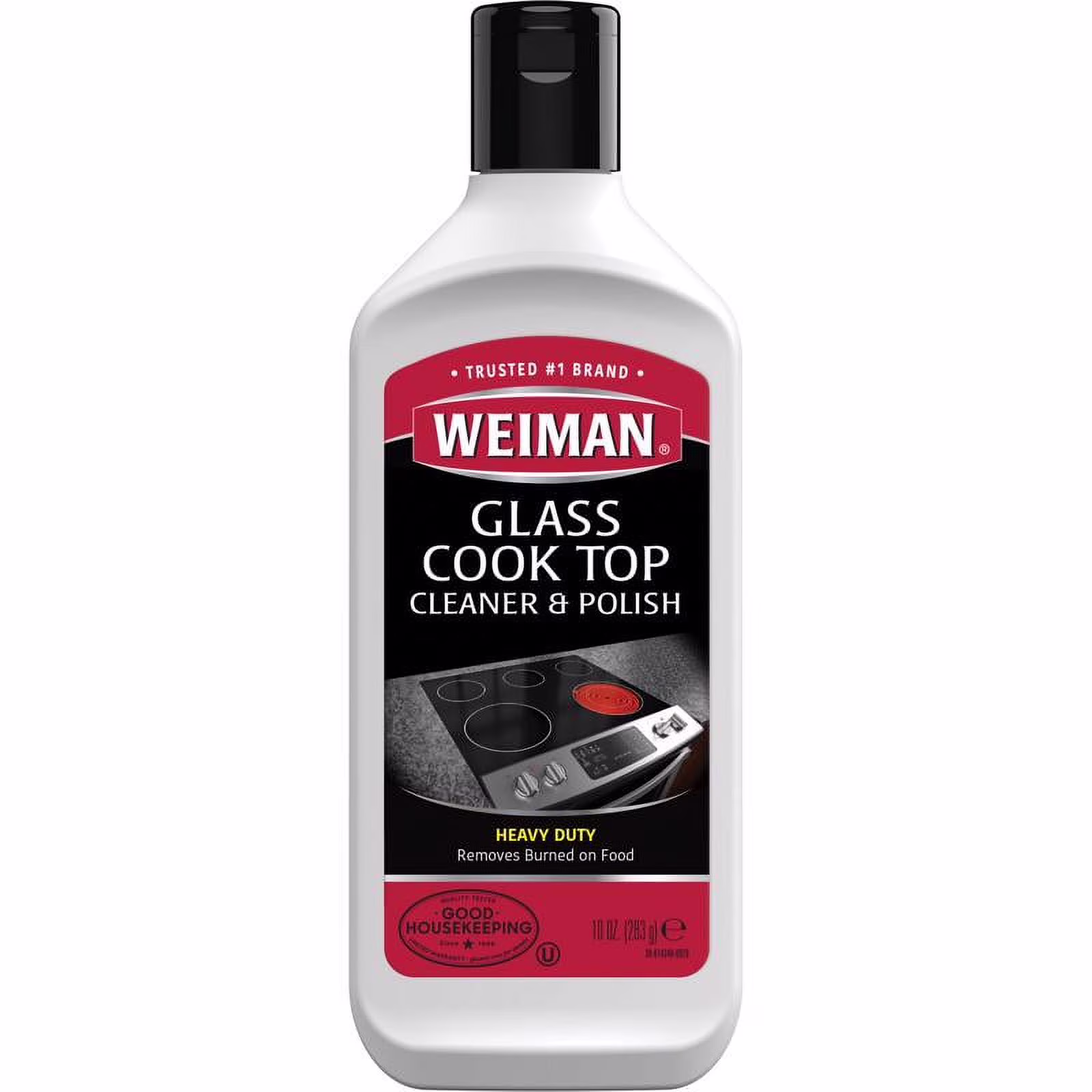 6 Pc, Weiman Apple Scent Glass Cooktop Cleaner 10 Oz Cream