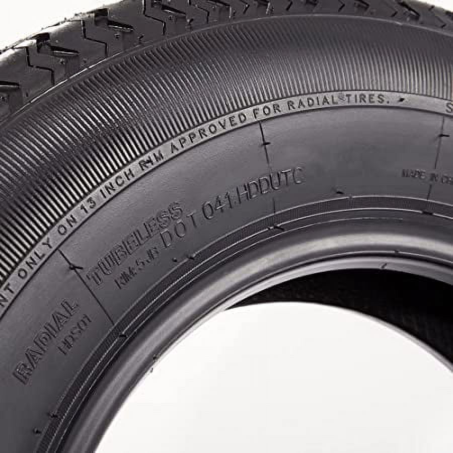 Set of 4 175/80R13 Albott Trailer Tire ST 175 80R13 6PR Radial Trailer Tires 175 80 13 Tire Load Range C 91N