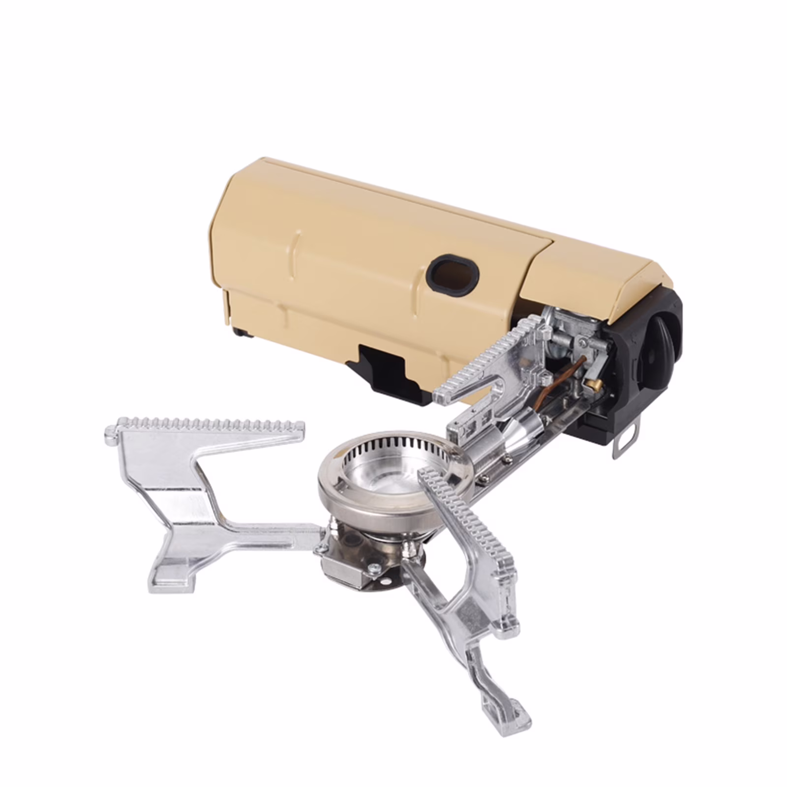 Outdoor furnace Camping Butane Stove Portable Foldable Cassette Stove with Carrying Bag for Camping Hiking Backpacking  Cooking Stove